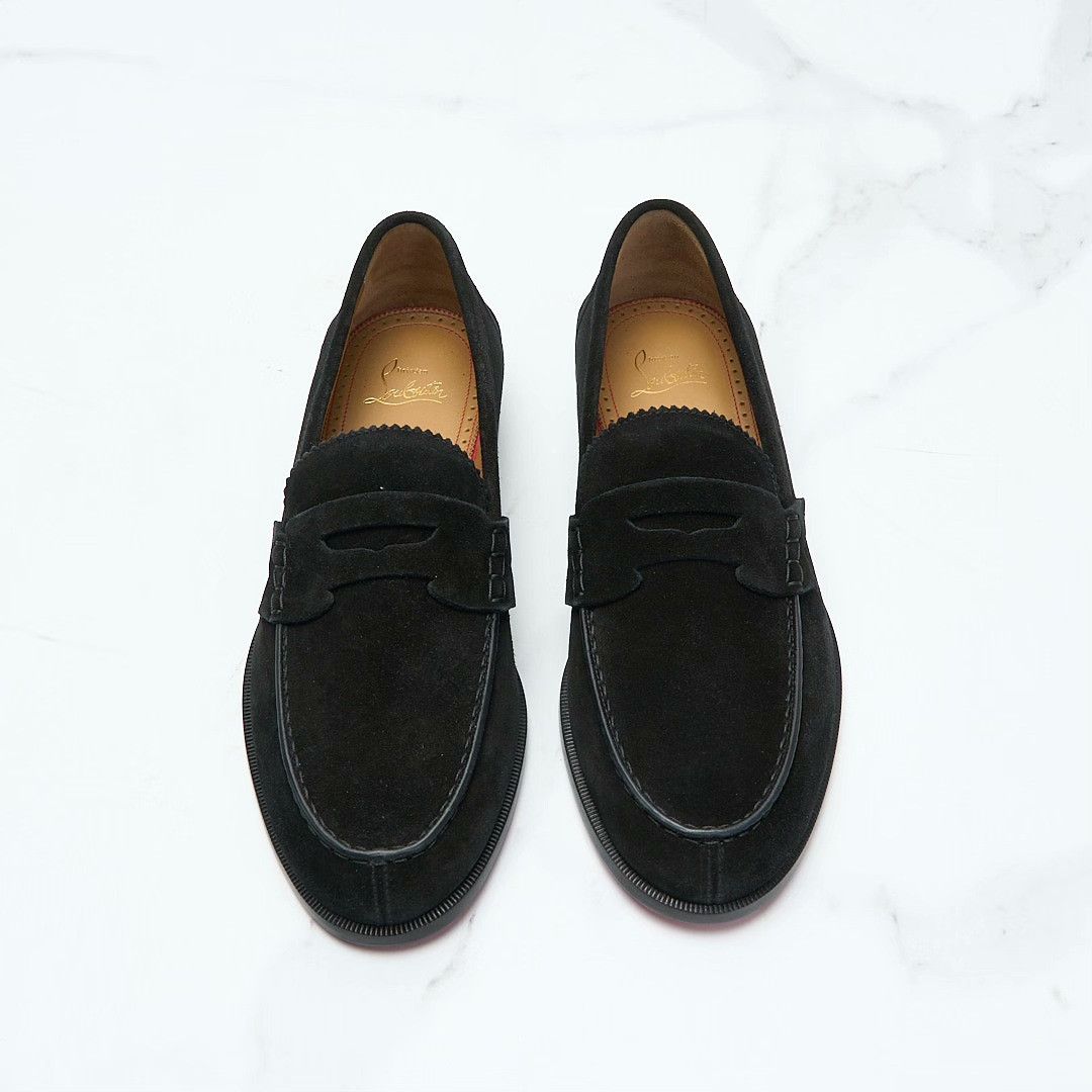 Christian Louboutin Christian Louboutin Men's Suede Loafers Size US 8 / EU 41 - 3 Thumbnail