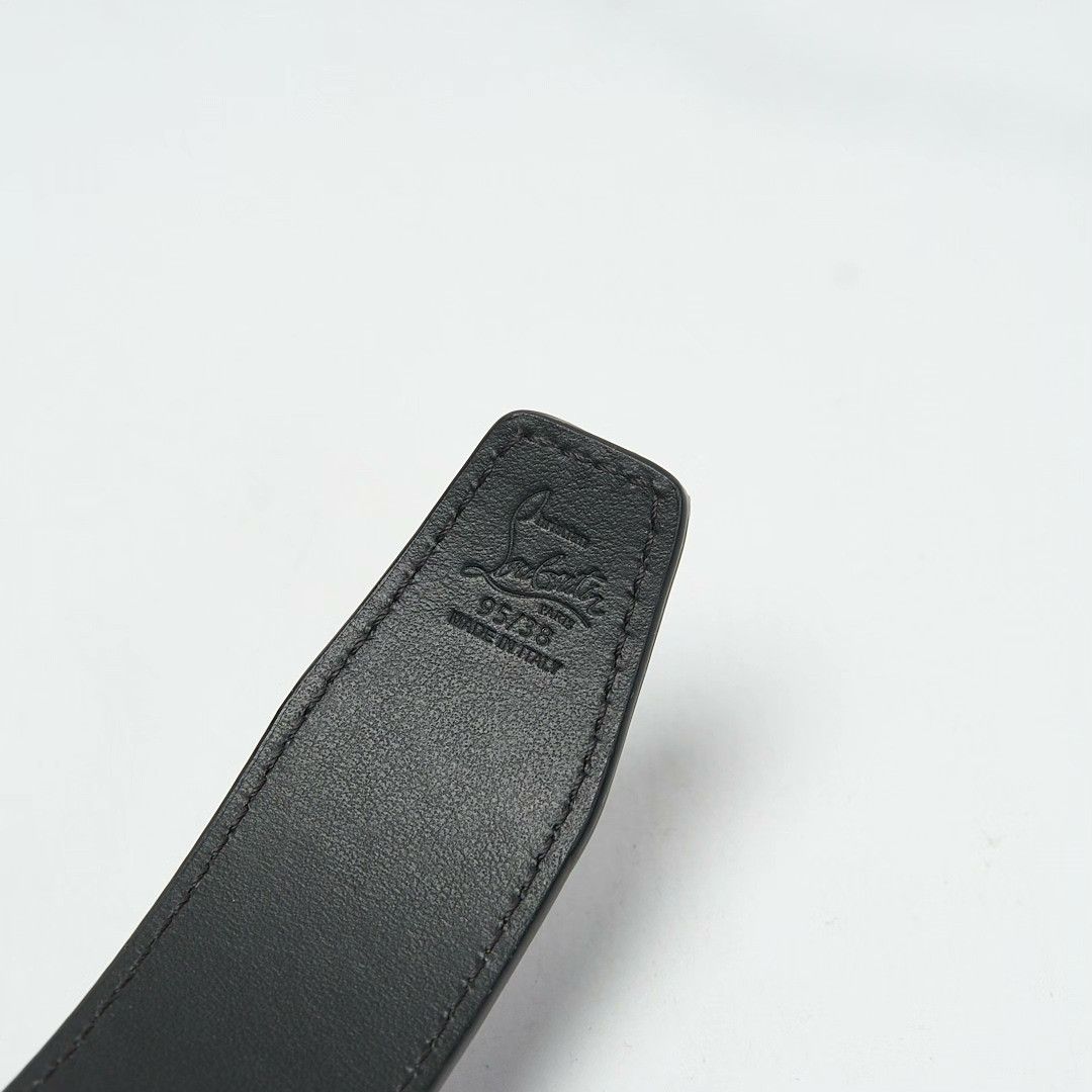 Christian Louboutin Christian Louboutin Men's Crocodile Belt Size ONE SIZE - 6 Thumbnail