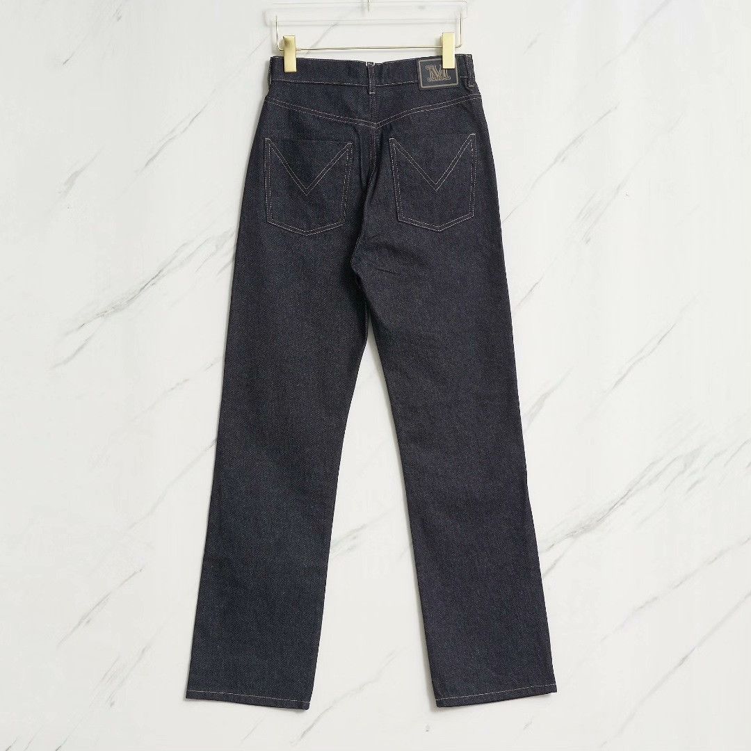 Max Mara Max Mara Women's Straight-Leg Jeans Size 38" / US 16 / IT 52 - 4 Thumbnail