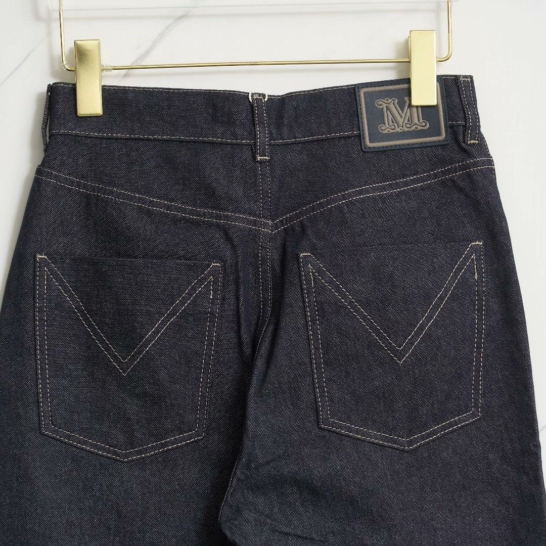 Max Mara Max Mara Women's Straight-Leg Jeans Size 38" / US 16 / IT 52 - 5 Thumbnail