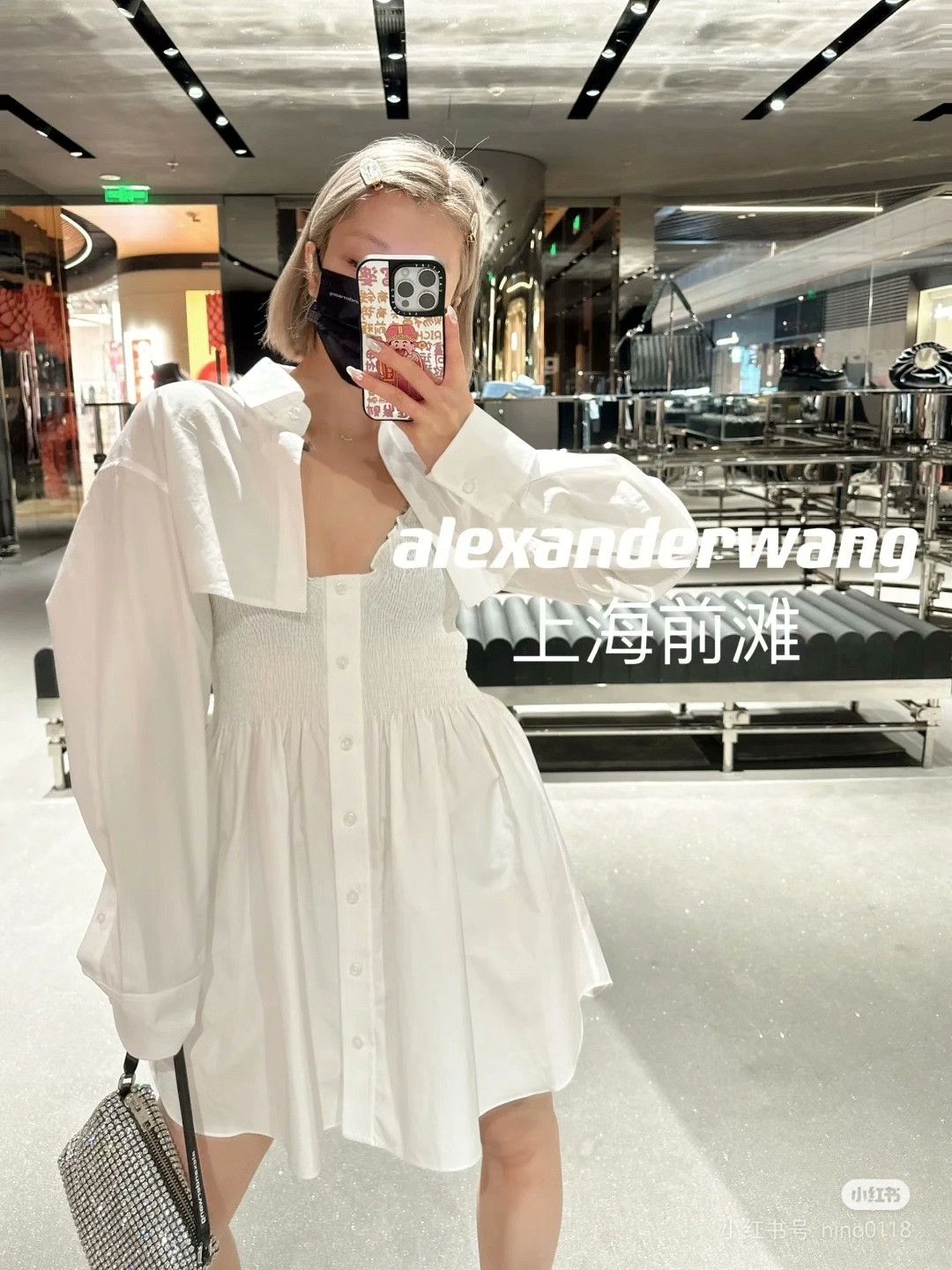 Alexander Wang Alexander Wang Women's Pleated Two-Piece Dress Size M / US 6-8 / IT 42-44 - 7 Thumbnail