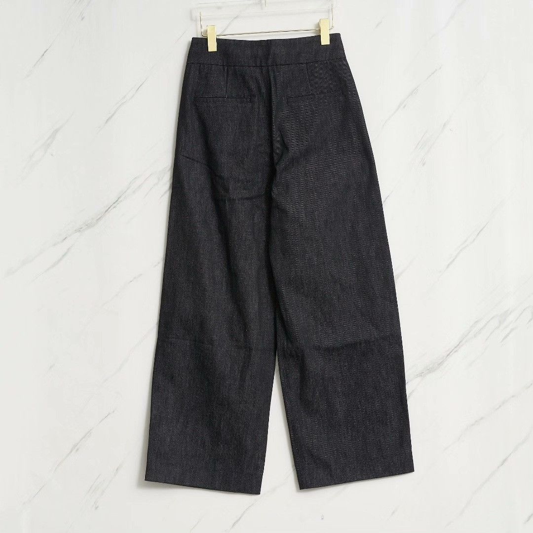 Max Mara Max Mara Women's Wide-Leg Jeans Size 36" / US 14 / IT 50 - 4 Thumbnail