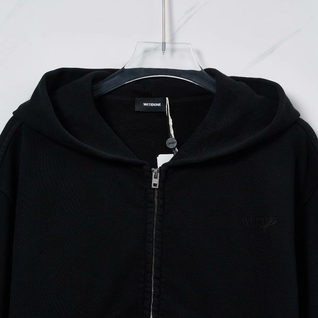 WE11DONE WellDone Women's Logo Embroidered Zip Jacket Size M / US 6-8 / IT 42-44 - 2 Thumbnail