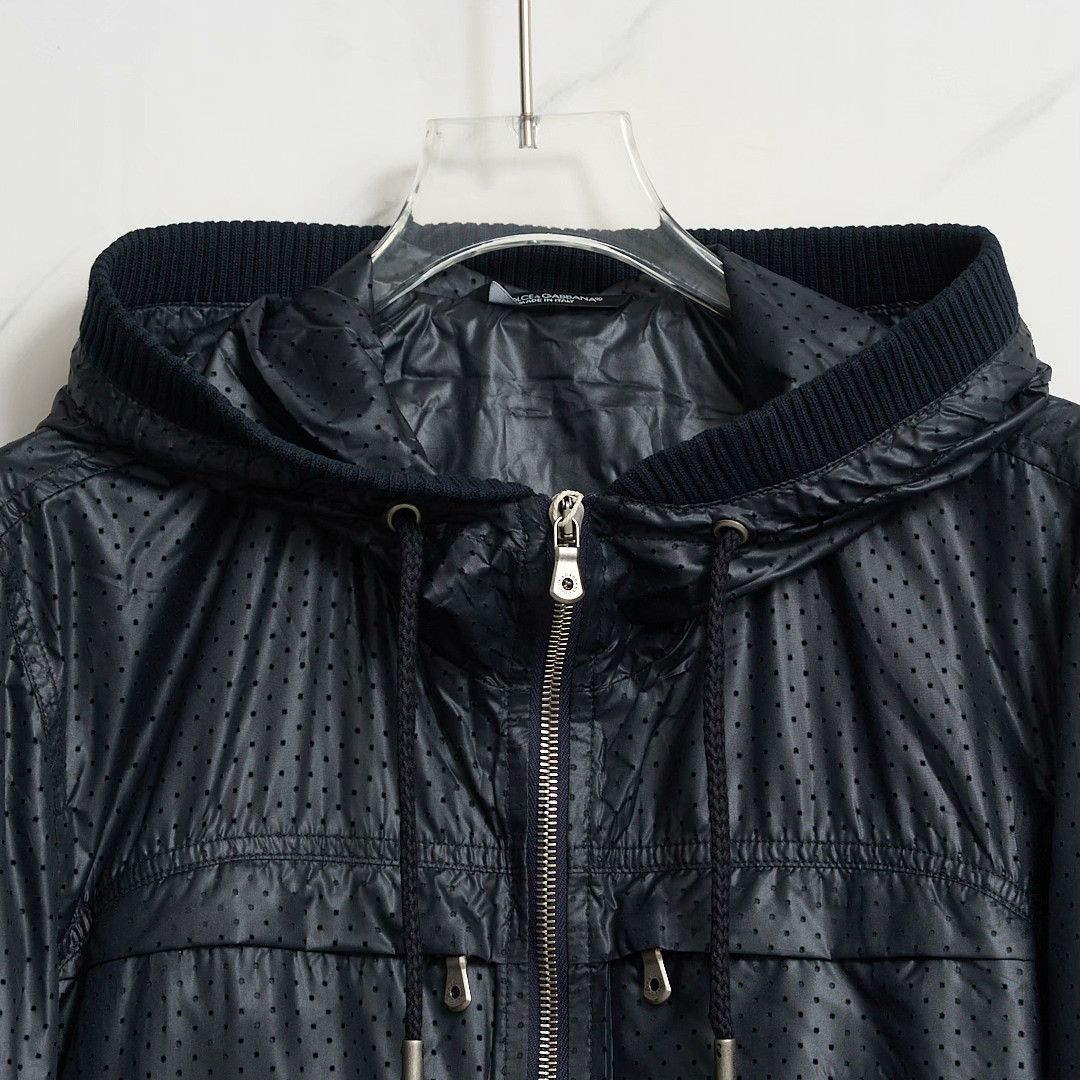 Dolce & Gabbana Dolce&Gabbana Men's Hollow Out Hooded Jacket Size US M / EU 48-50 / 2 - 2 Thumbnail