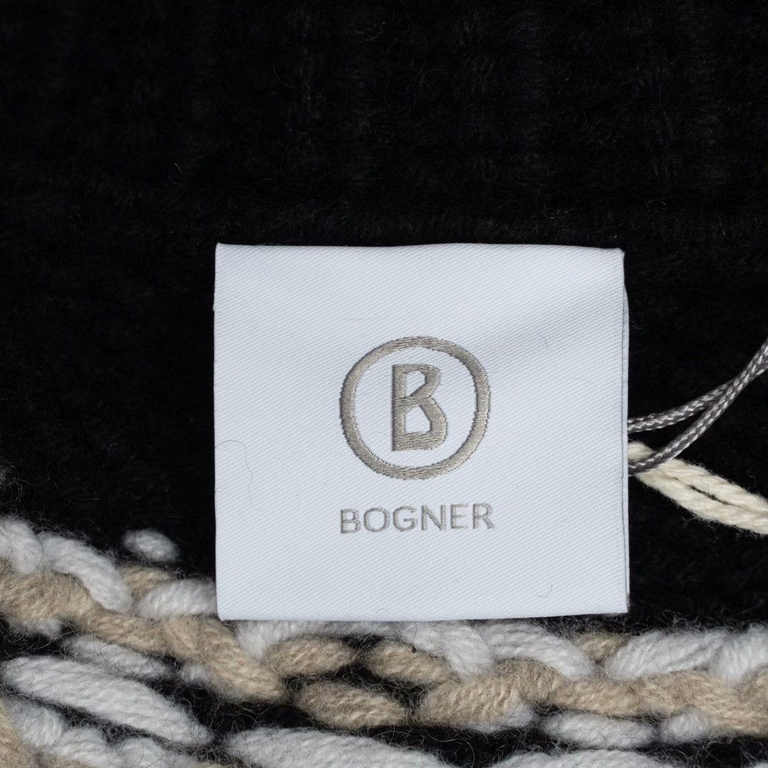 Bogner Bogner Women's Jacquard Turtleneck Sweater Size XXS / US 00 / IT 34 - 5 Thumbnail