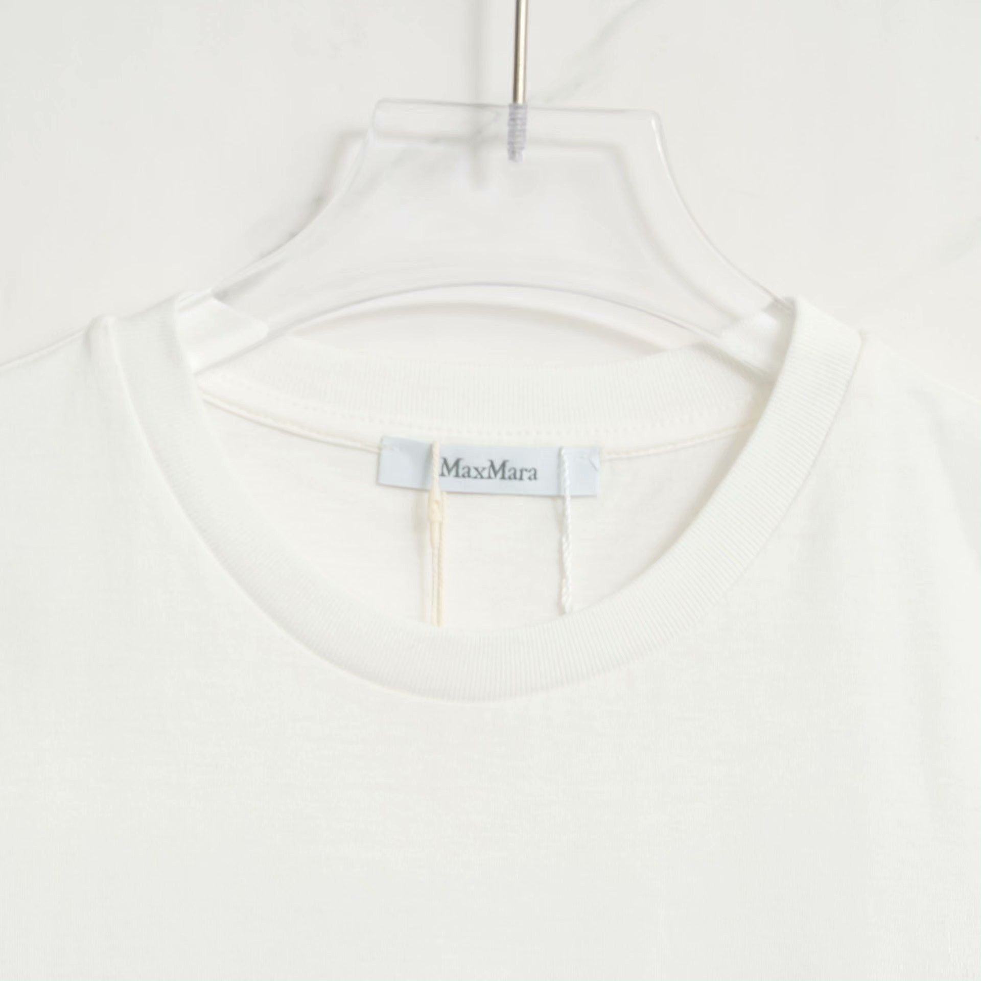 Max Mara Max Mara Women's Logo Rhinestone T-shirt Size M / US 6-8 / IT 42-44 - 2 Thumbnail