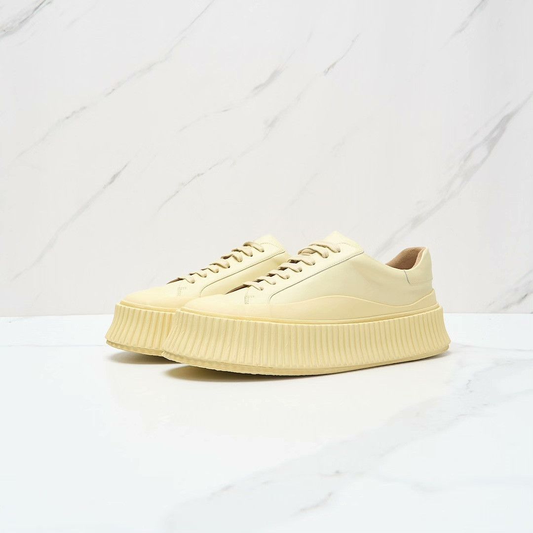 Jil Sander Jil Sander Women's Classic Thick-Soled Sneakers Size US 6 / IT 36 - 2 Thumbnail