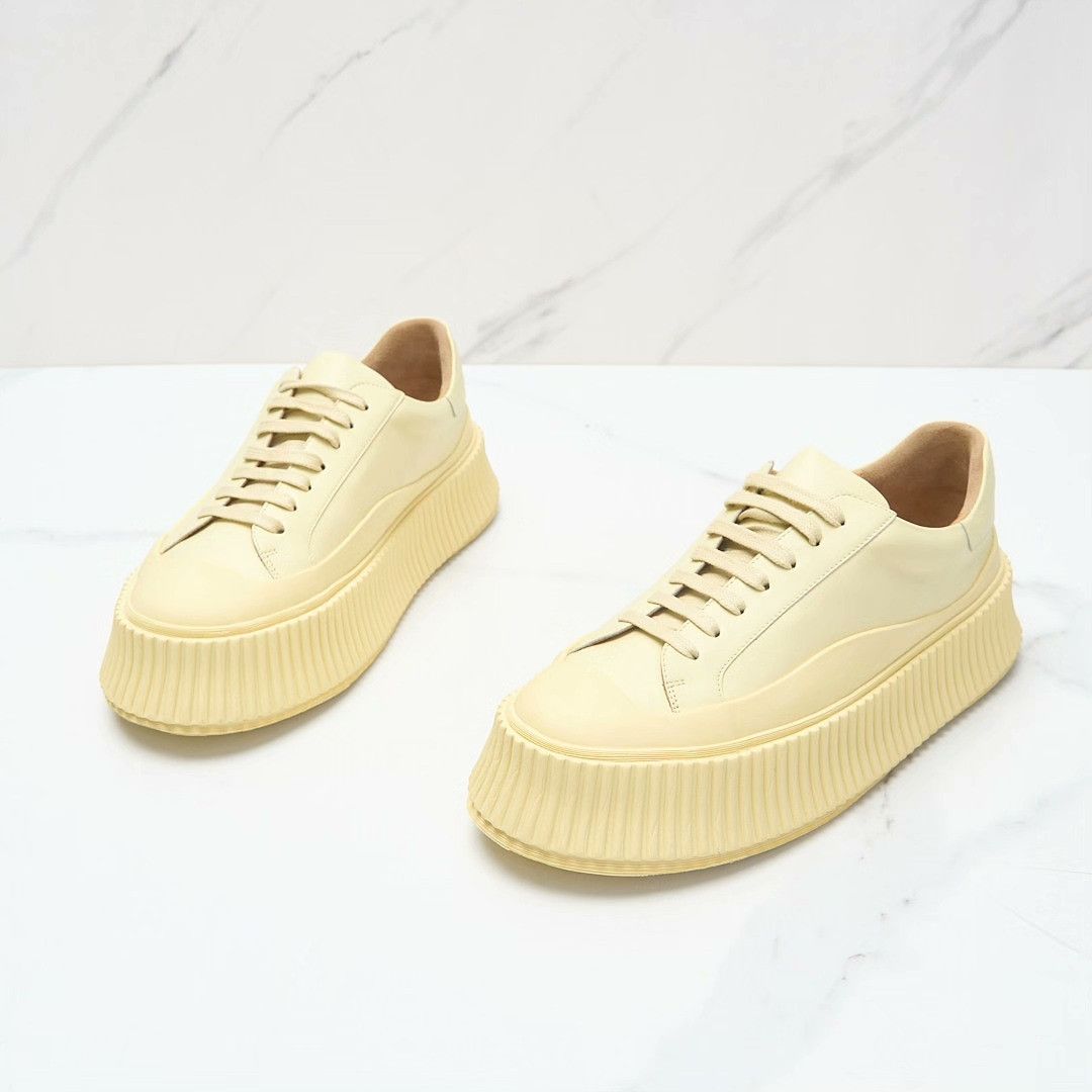 Jil Sander Jil Sander Women's Classic Thick-Soled Sneakers Size US 6 / IT 36 - 3 Thumbnail