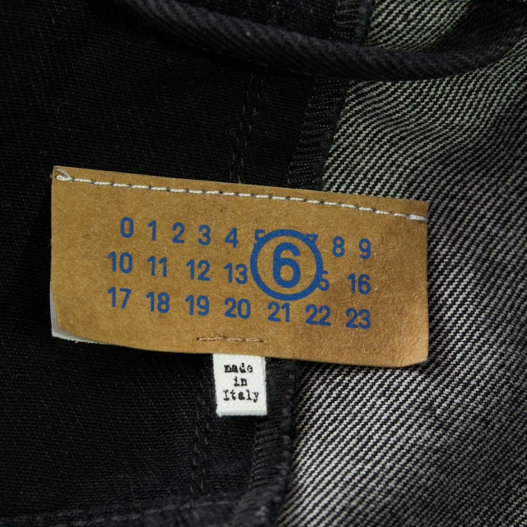 MM6 MM6 Men's Colorblock Denim Jacket Size US S / EU 44-46 / 1 - 5 Thumbnail