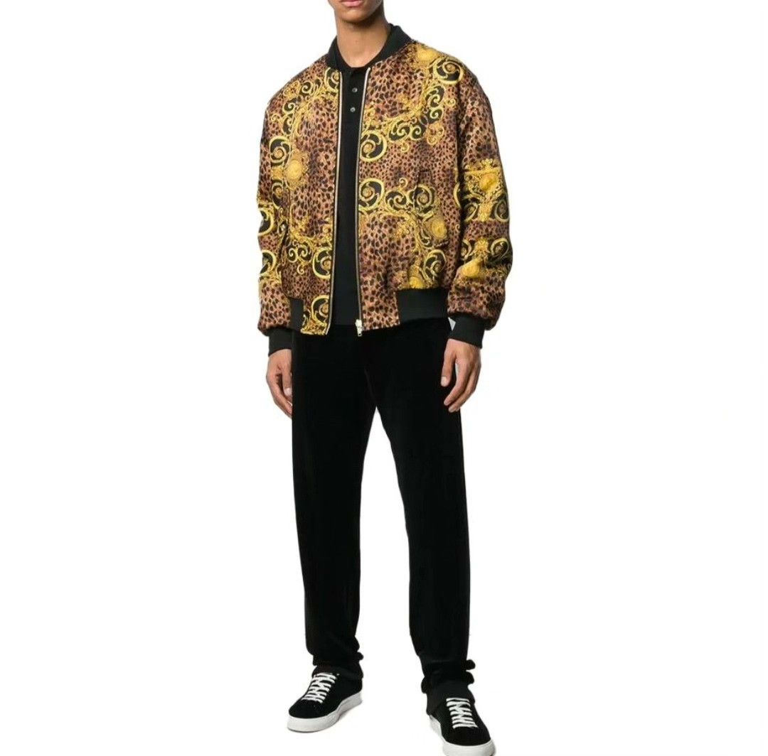 Versace Versace Men's Baroque Double-Sided Jacket Size US M / EU 48-50 / 2 - 8 Thumbnail