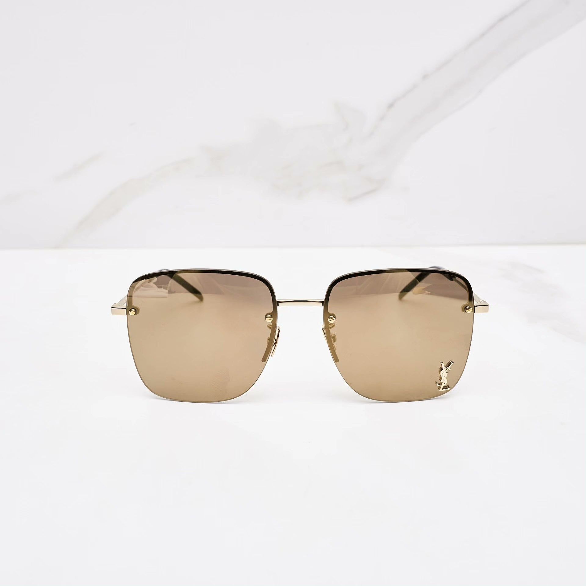 Saint Laurent Paris Saint Laurent Unisex Logo Sunglasses Size ONE SIZE - 2 Thumbnail