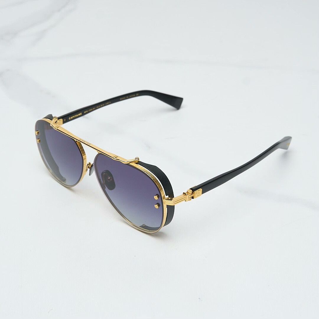 Balmain Balmain Unisex Titanium Sunglasses Size ONE SIZE - 2 Thumbnail