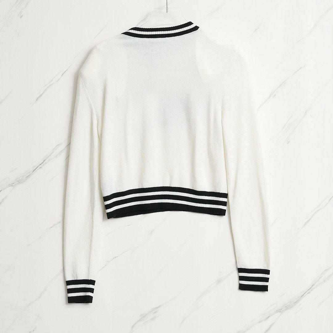 Balmain Balmain Women's Letter Shoulder Pad Knit Size S / US 4 / IT 40 - 5 Thumbnail