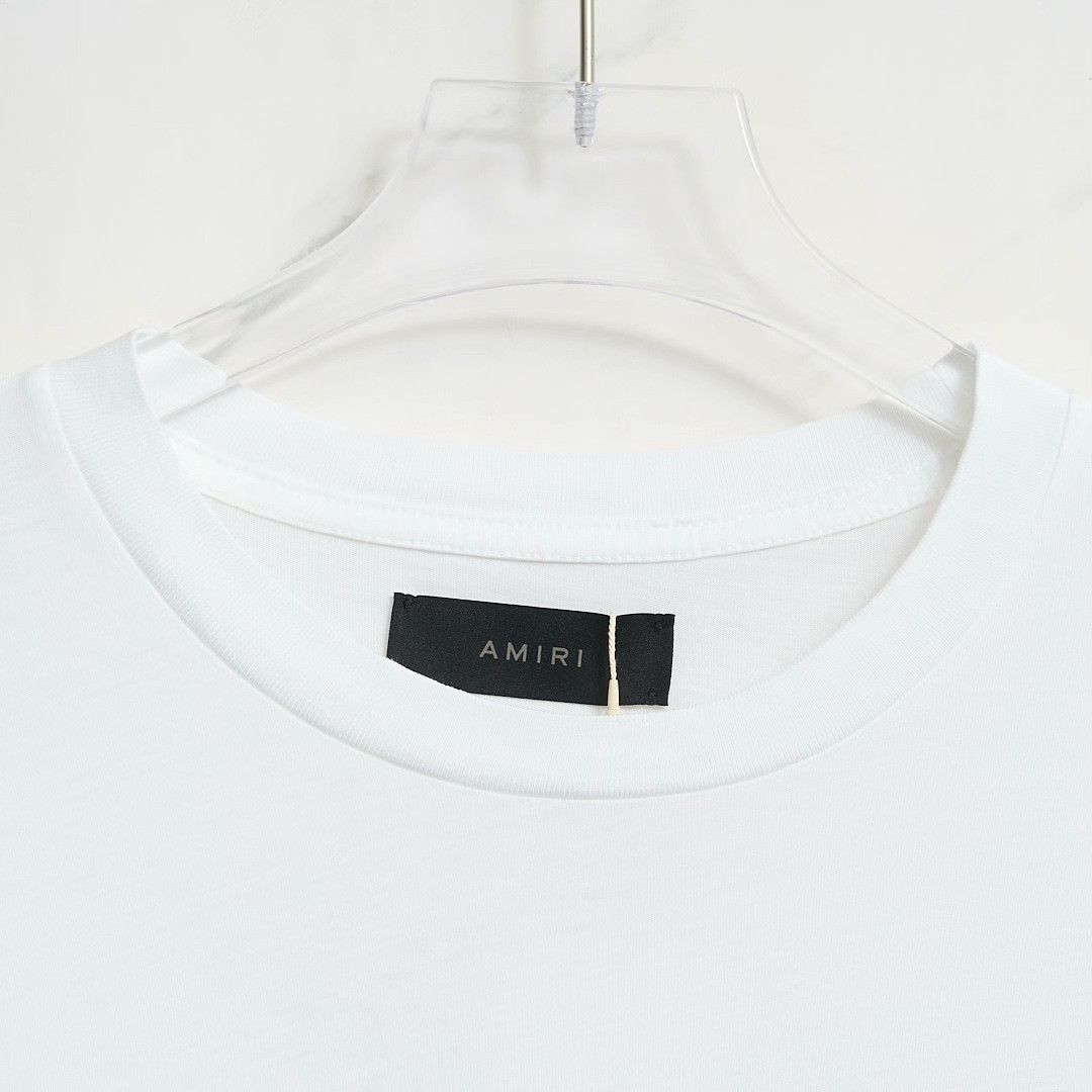 Amiri Amiri Men's Logo Rhinestone Print T-Shirt Size US L / EU 52-54 / 3 - 2 Thumbnail