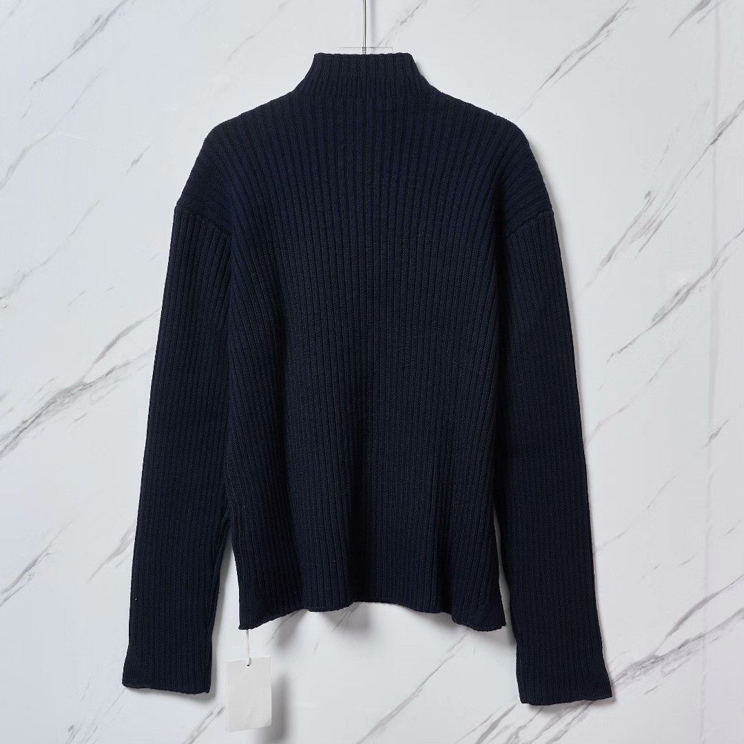 Jil Sander Jil Sander Men's Turtleneck Wool Sweater Size US M / EU 48-50 / 2 - 4 Thumbnail