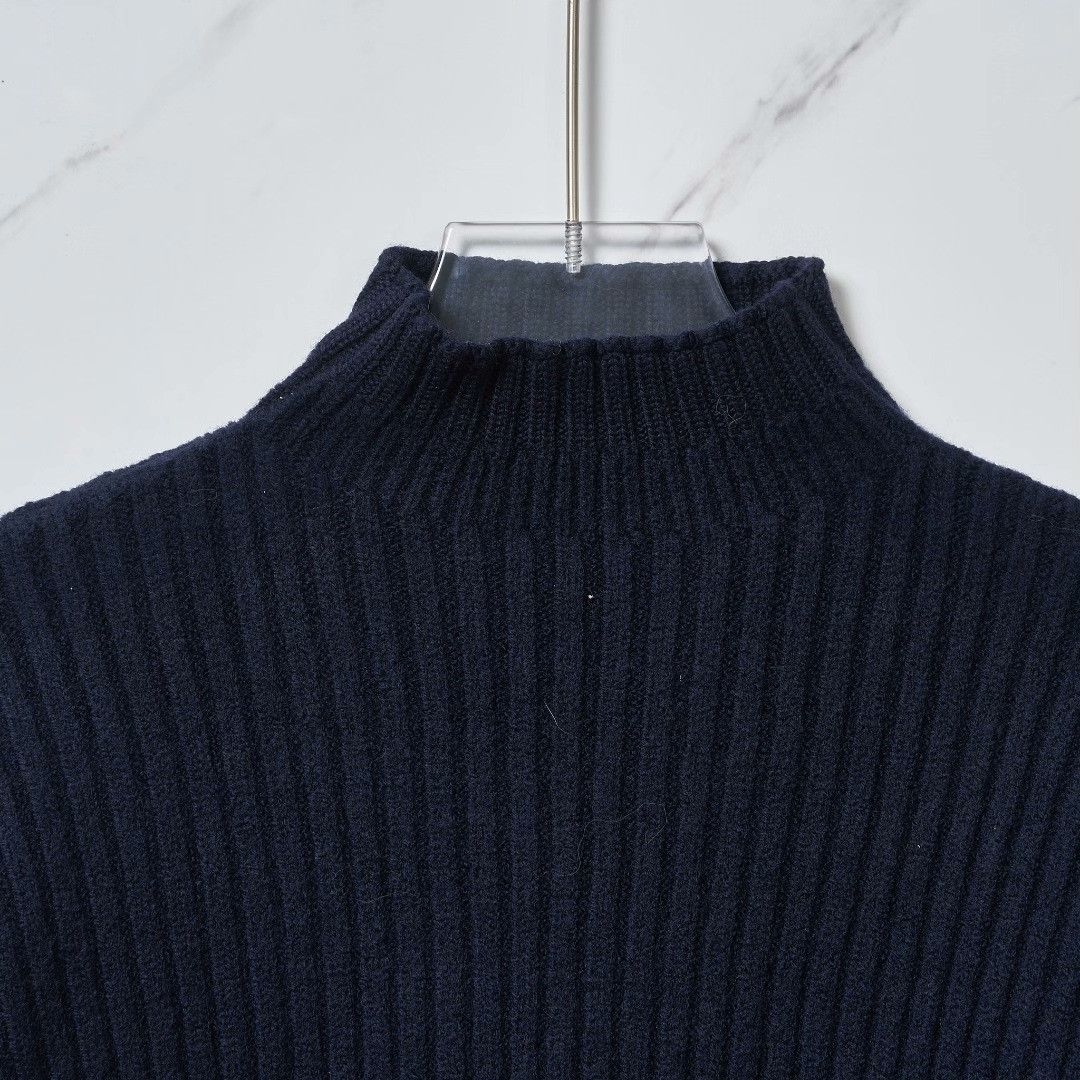 Jil Sander Jil Sander Men's Turtleneck Wool Sweater Size US M / EU 48-50 / 2 - 2 Thumbnail
