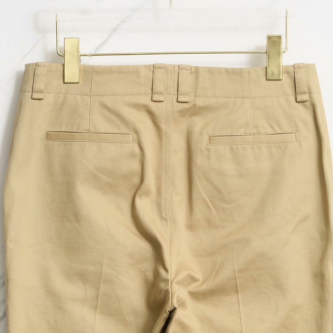 Saint Laurent Paris Saint Laurent Women's Cotton Straight Casual Pants Size 40" / US 18 - 5 Thumbnail