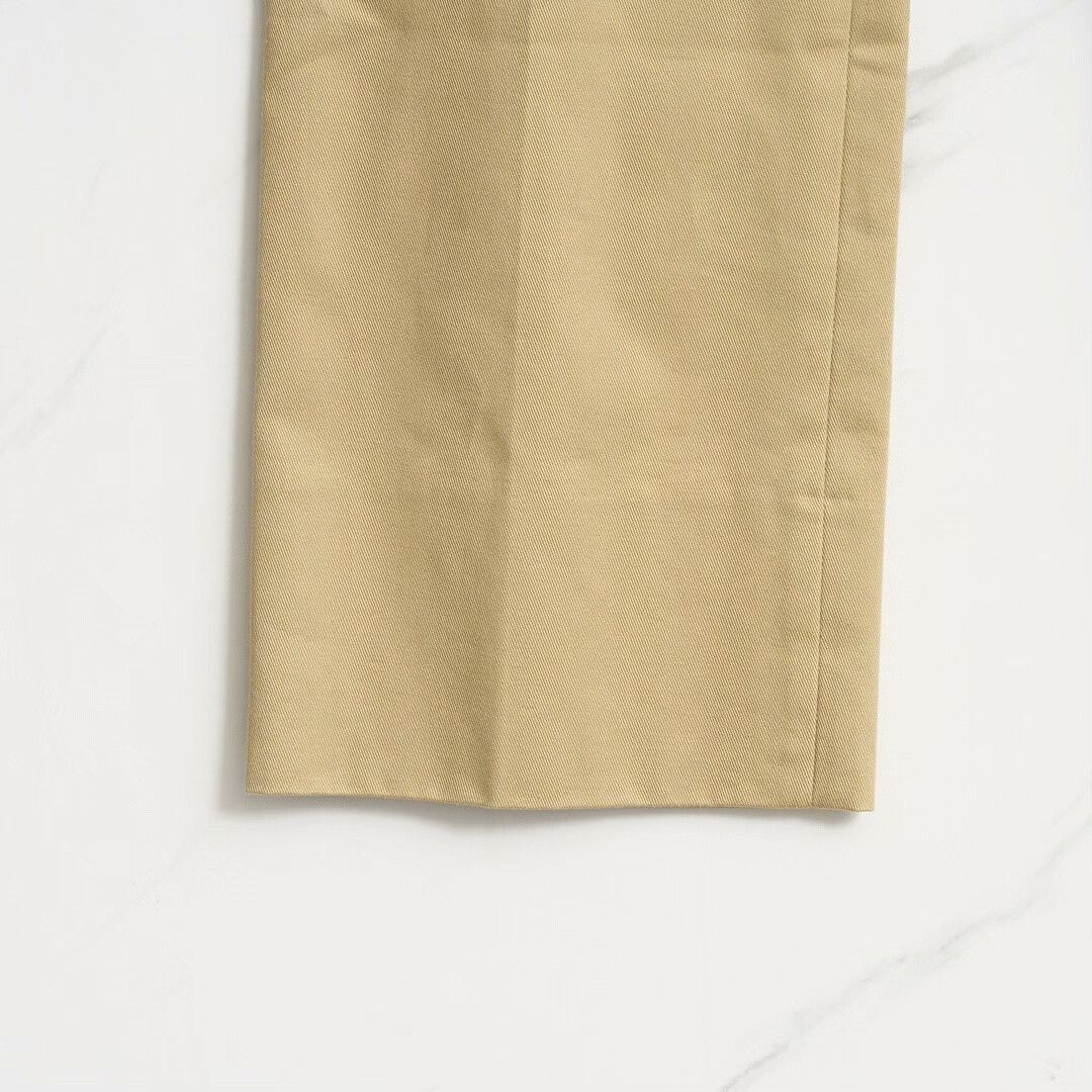 Saint Laurent Paris Saint Laurent Women's Cotton Straight Casual Pants Size 40" / US 18 - 3 Thumbnail