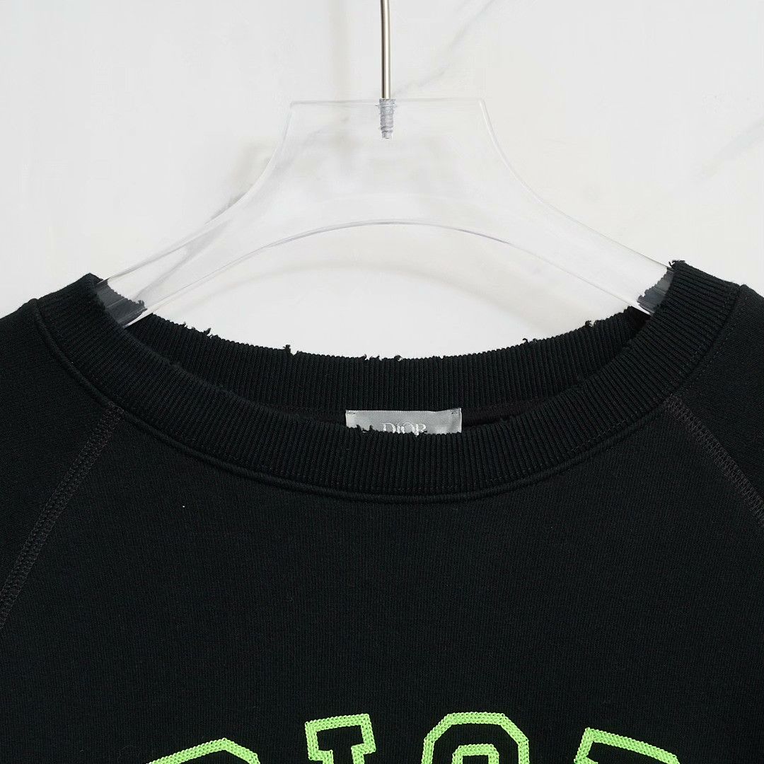 Dior Dior Men's Bobby Embroidered Drop-Shoulder Sweatshirt Size US L / EU 52-54 / 3 - 2 Thumbnail