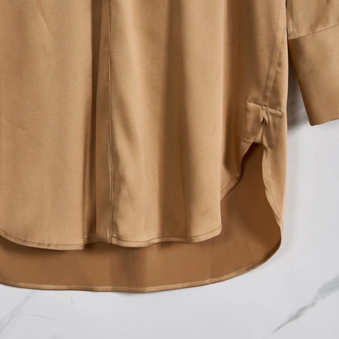 Bottega Veneta Bottega Veneta Women's Long Shirt Size M / US 6-8 / IT 42-44 - 6 Thumbnail