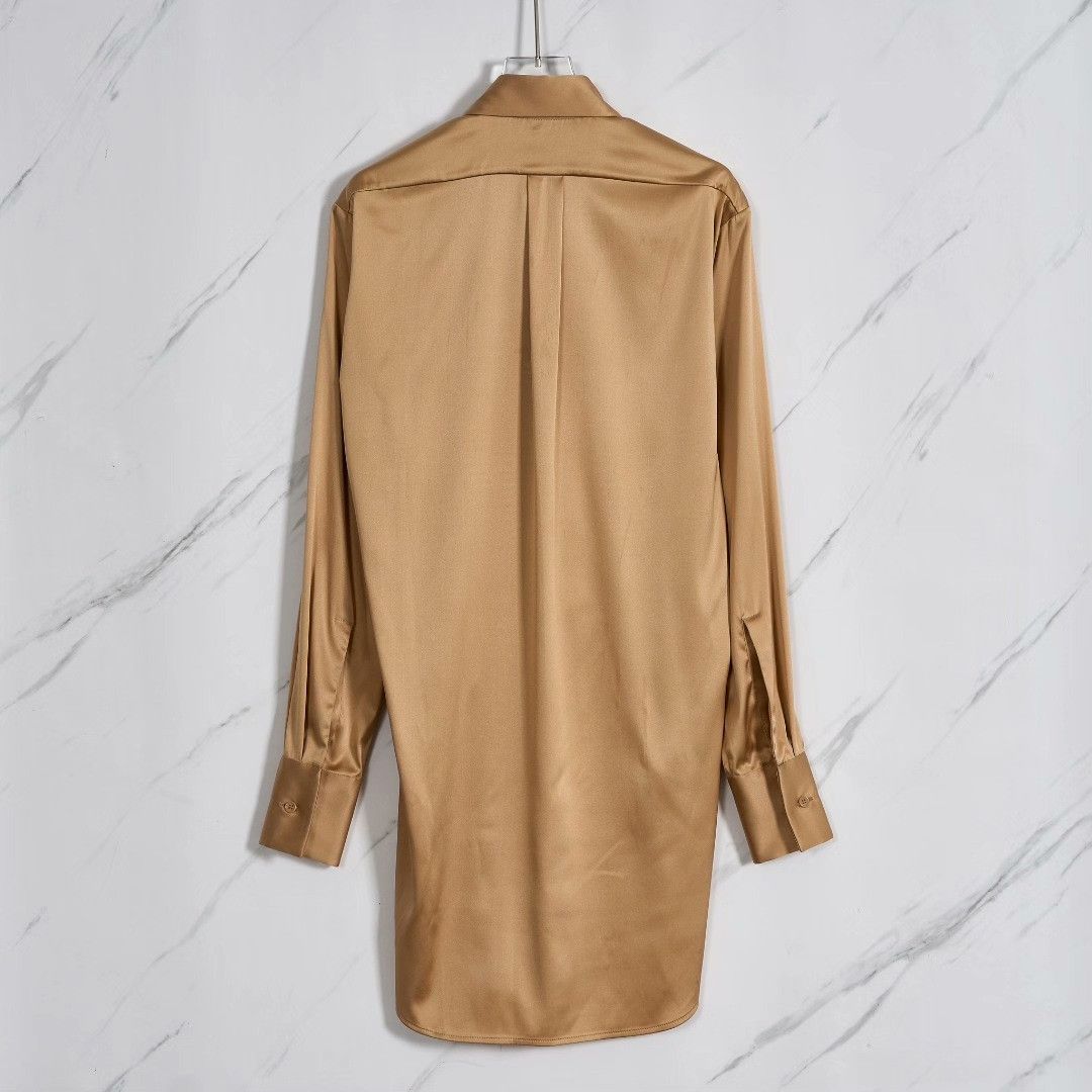 Bottega Veneta Bottega Veneta Women's Long Shirt Size M / US 6-8 / IT 42-44 - 2 Thumbnail