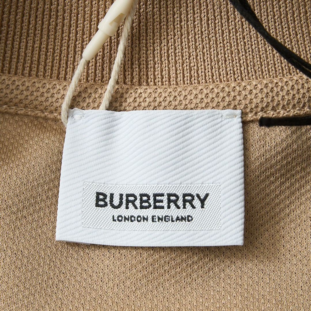 Burberry Burberry Men's Logo Embroidered Stripe Polo Size US M / EU 48-50 / 2 - 6 Thumbnail