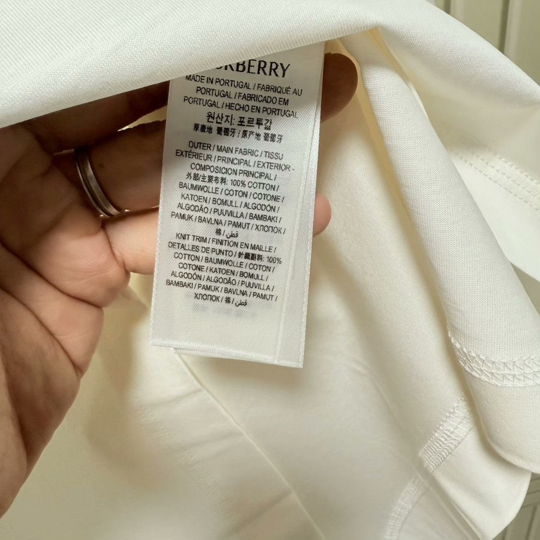 Burberry Burberry Men's Short-Sleeve T-Shirt Size US L / EU 52-54 / 3 - 7 Thumbnail