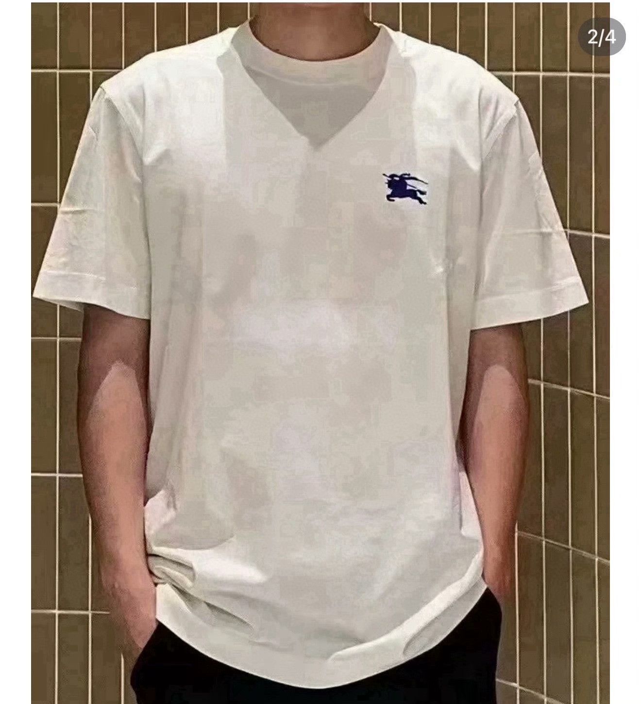 Burberry Burberry Men's Short-Sleeve T-Shirt Size US L / EU 52-54 / 3 - 8 Thumbnail