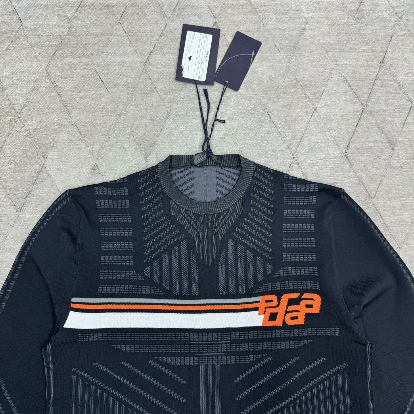 Prada Prada Functional Knit Stretch Sweatshirt Size US M / EU 48-50 / 2 - 2 Thumbnail
