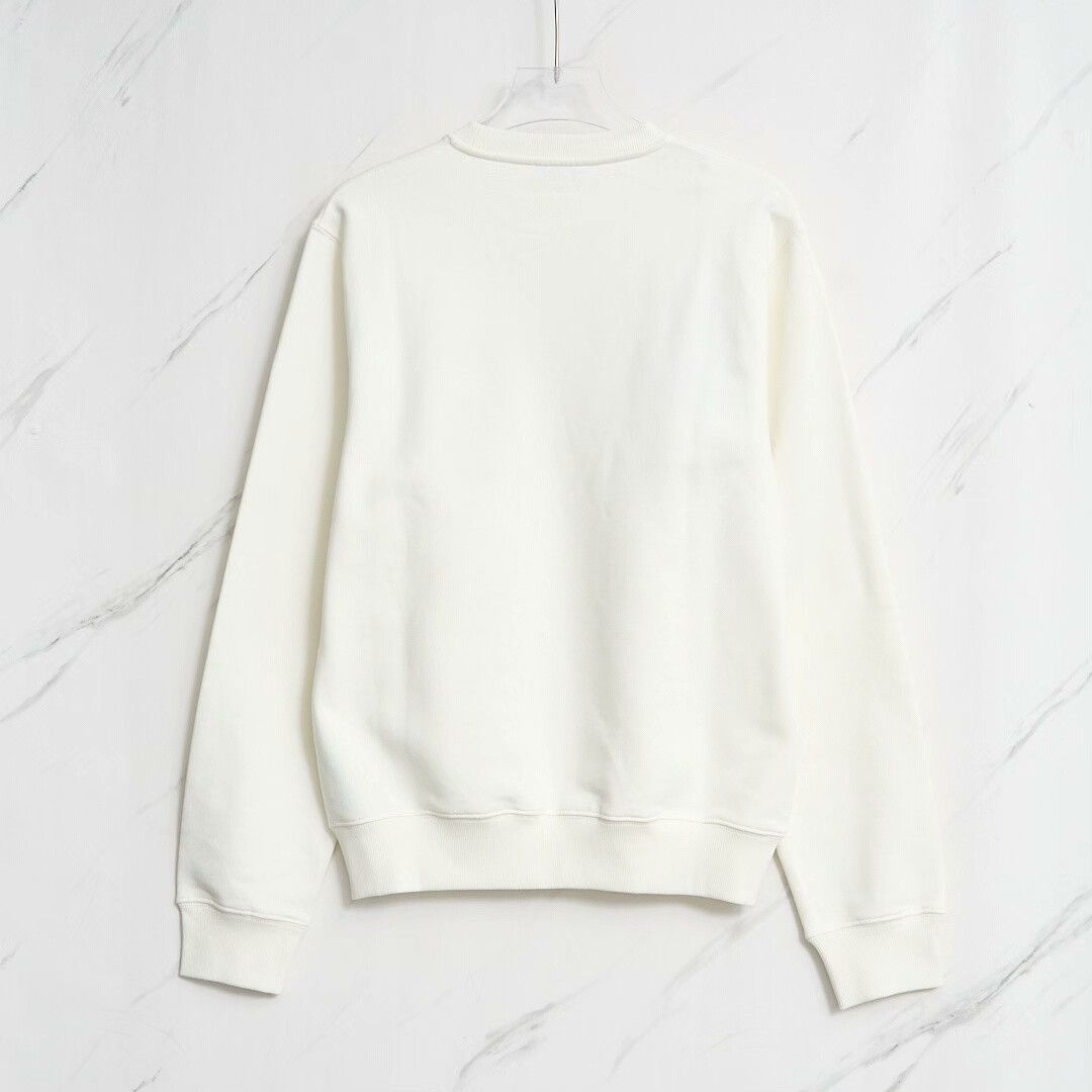 Dior Dior Unisex Gold Thread Embroidered Crewneck Sweatshirt Size US M / EU 48-50 / 2 - 4 Thumbnail