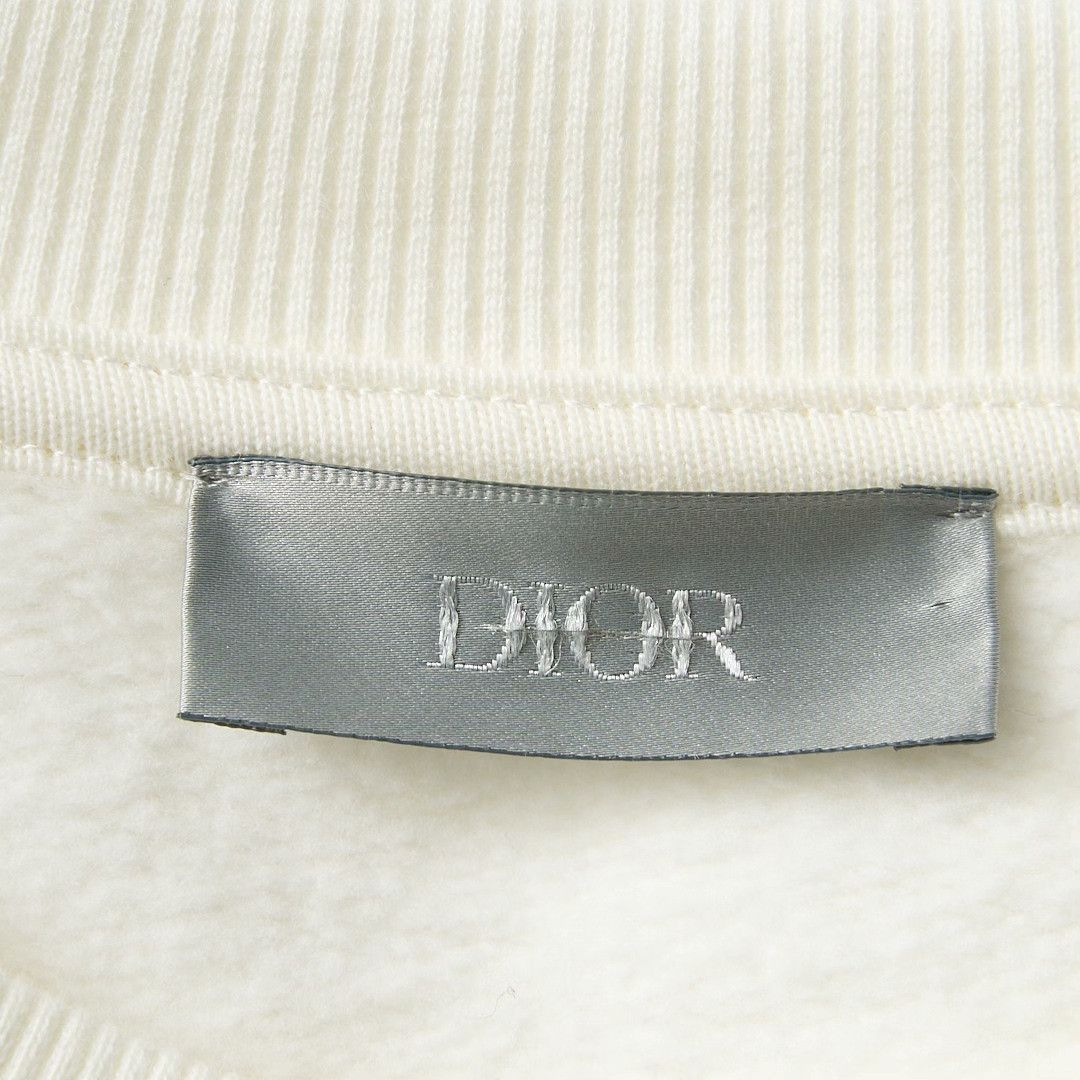 Dior Dior Unisex Gold Thread Embroidered Crewneck Sweatshirt Size US M / EU 48-50 / 2 - 6 Thumbnail