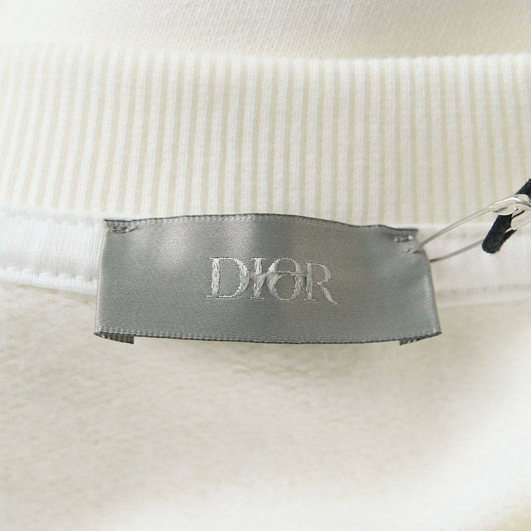 Dior Dior Men's Geometric Embroidery Crewneck Sweatshirt Size US XL / EU 56 / 4 - 7 Thumbnail