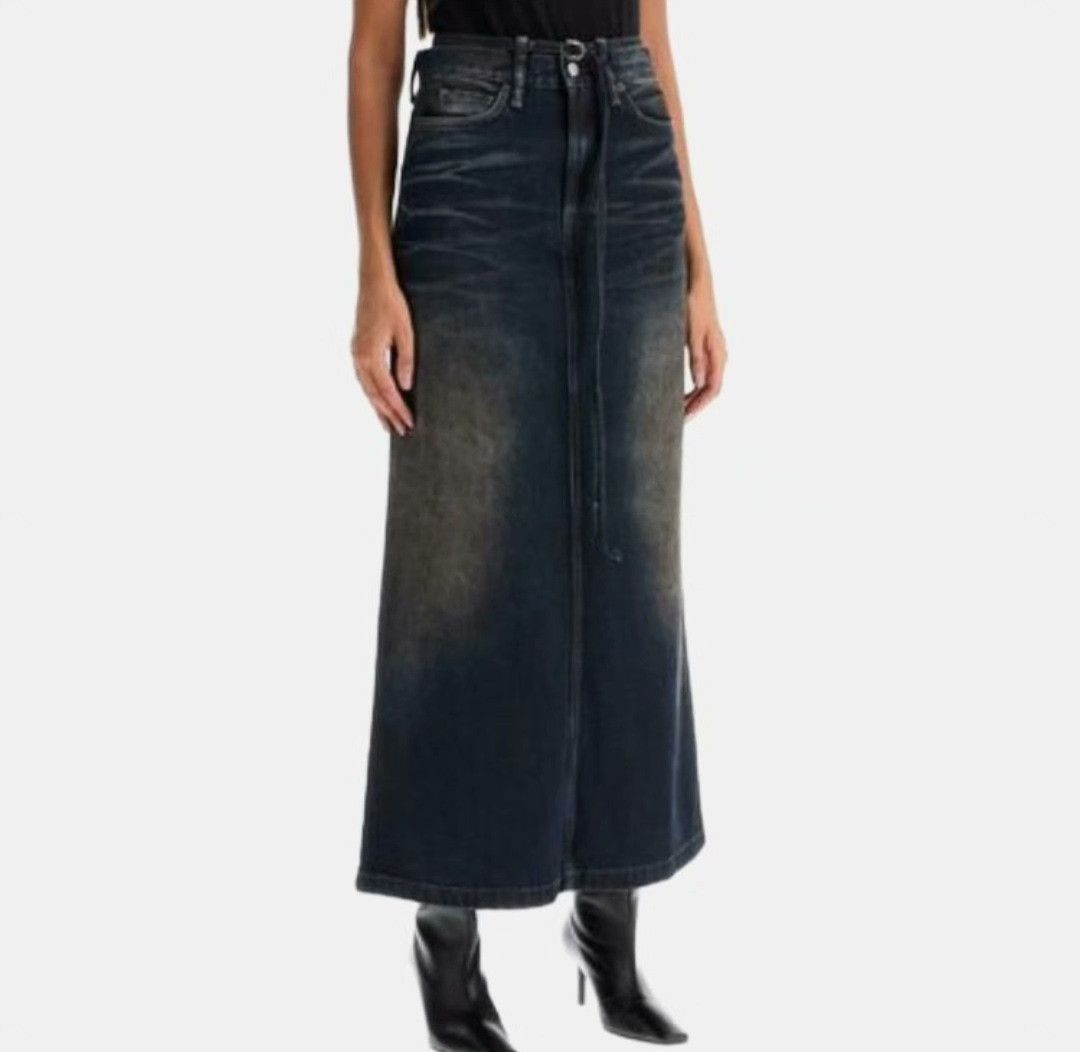 Acne Studios Acne Studios Women's Vintage A-Line Denim Skirt Size 30" / US 8 / IT 44 - 8 Thumbnail
