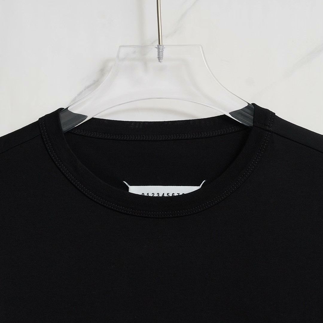 Maison Margiela Maison Margiela Neutral Logo Embroidered Cotton T-shirt Size US S / EU 44-46 / 1 - 2 Thumbnail