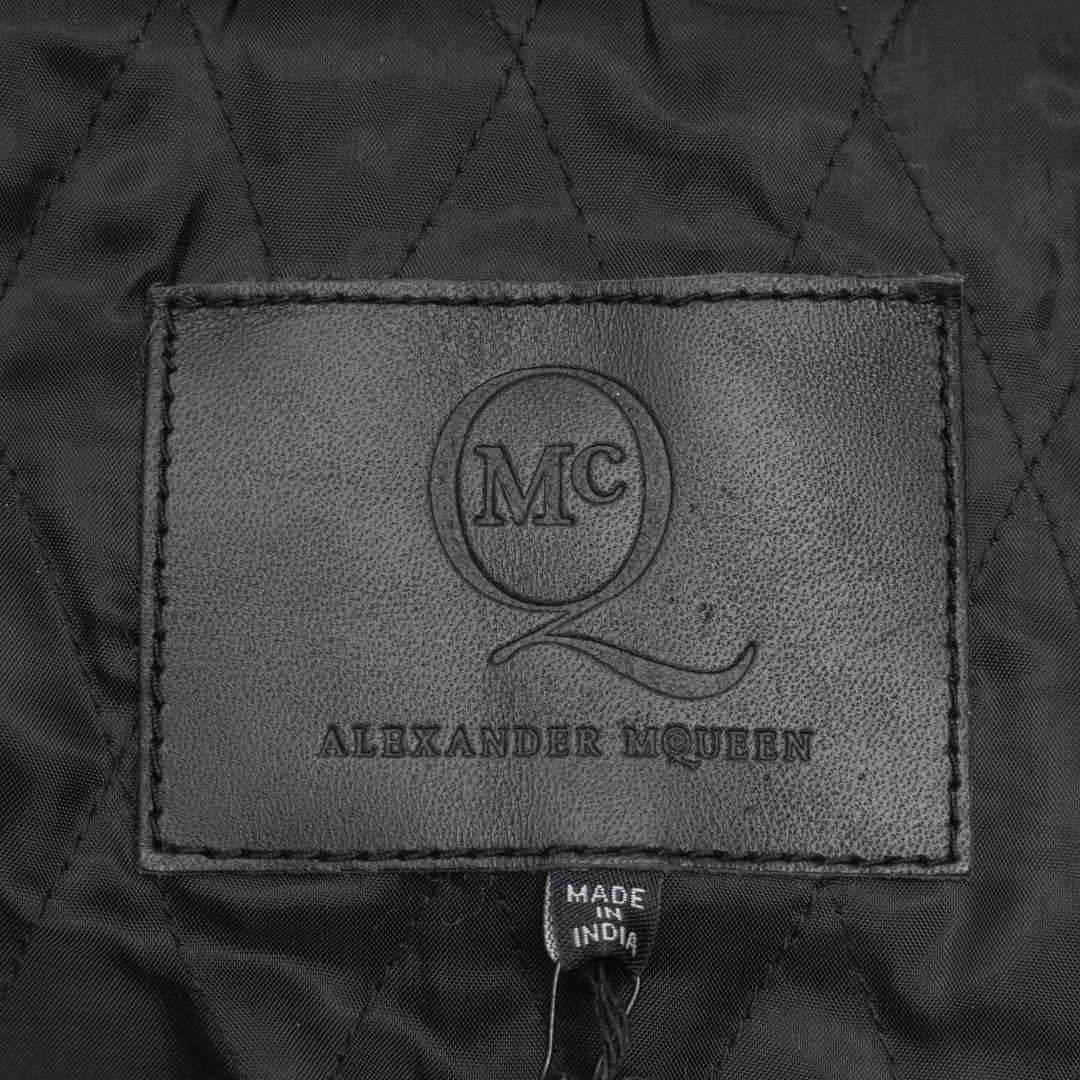 Alexander McQueen Alexander McQueen Men's Leather Patchwork Jacket Size US M / EU 48-50 / 2 - 5 Thumbnail