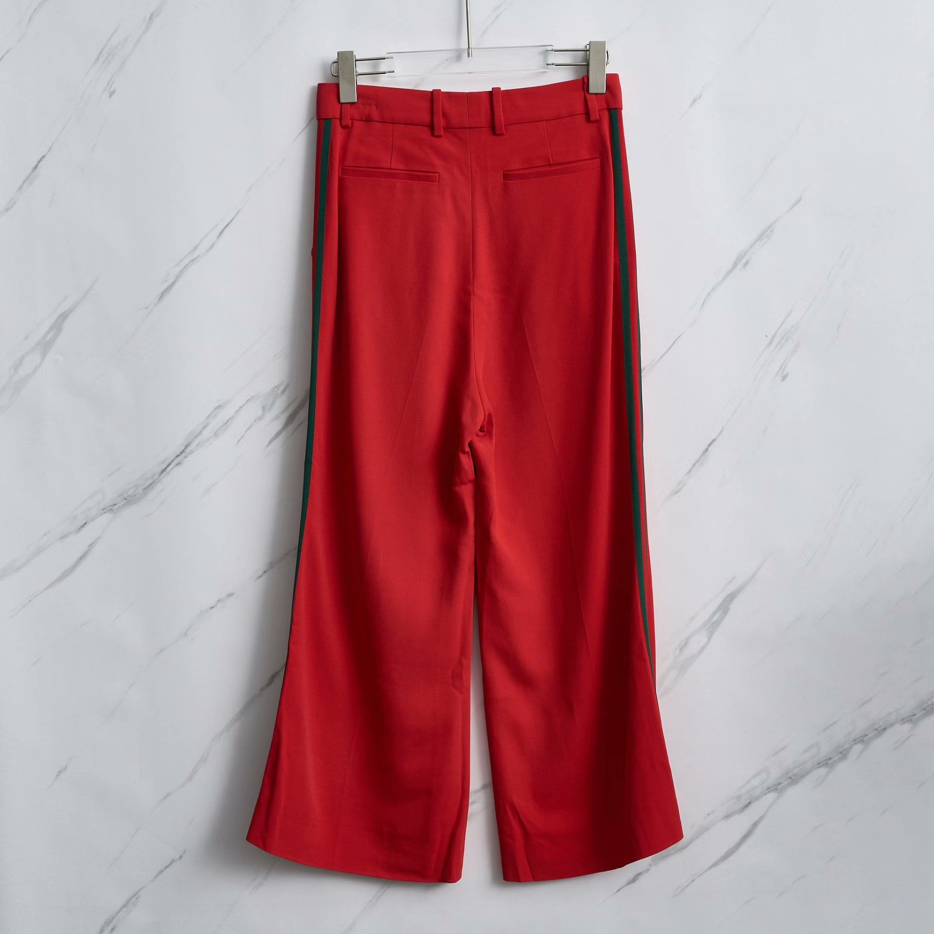 Gucci Gucci Women's Side Stripe Casual Pants Size 40" / US 18 - 4 Thumbnail