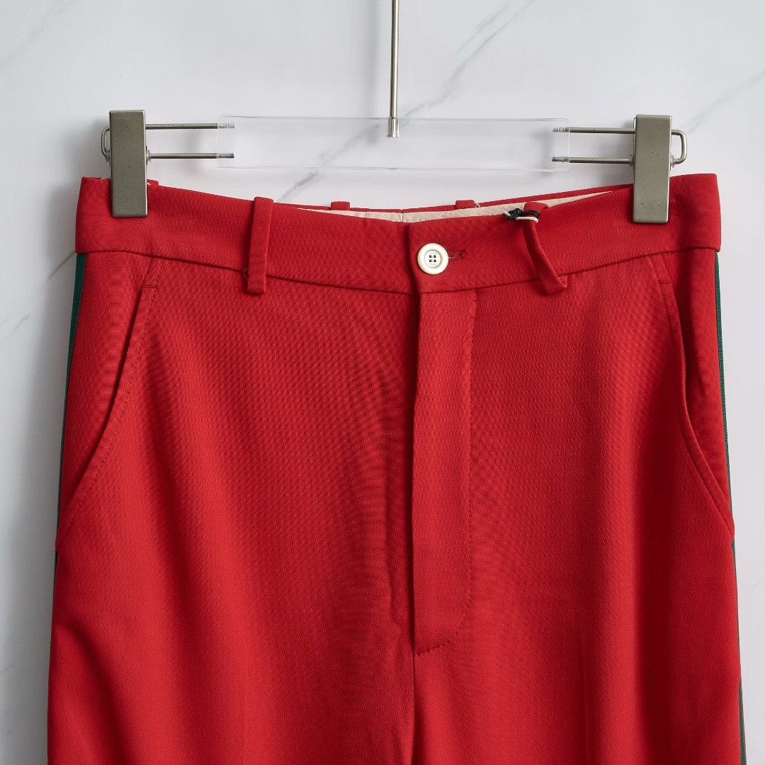 Gucci Gucci Women's Side Stripe Casual Pants Size 40" / US 18 - 2 Thumbnail
