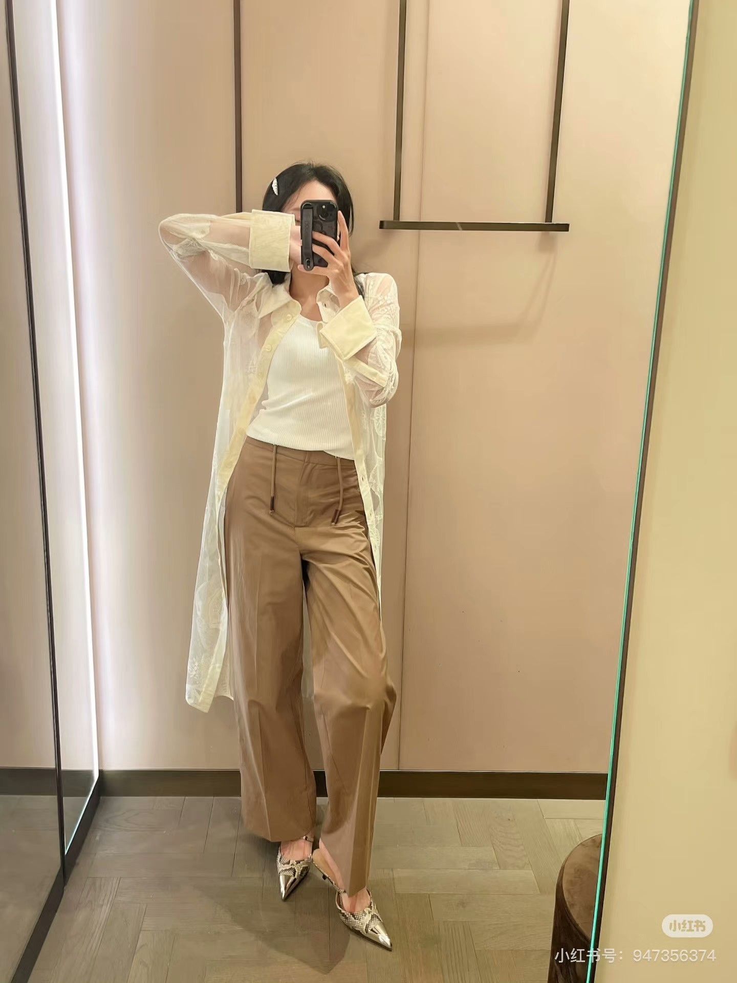 Max Mara Max Mara Women's Drawstring Wide-Leg Trousers Size 38" / US 16 / IT 52 - 8 Thumbnail