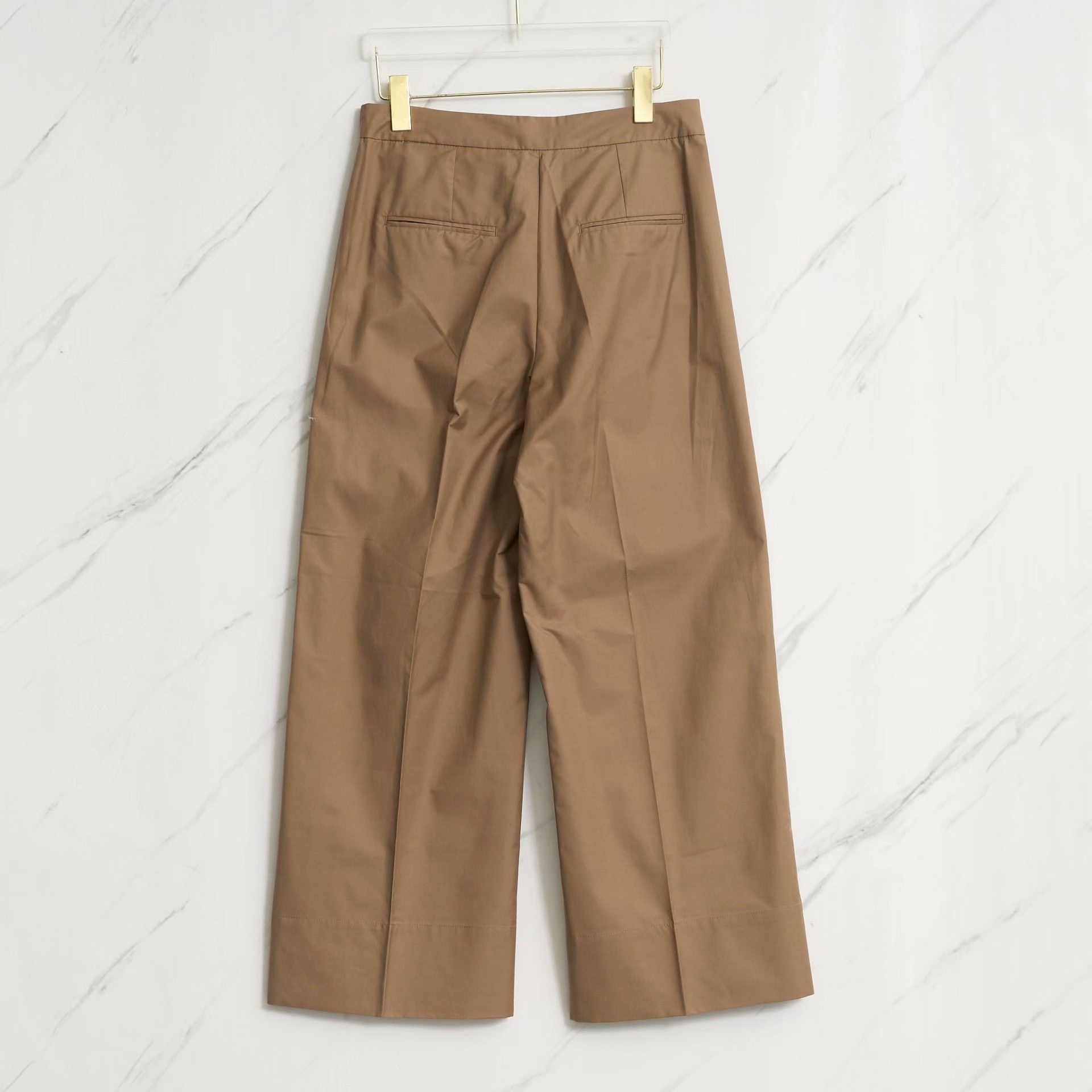 Max Mara Max Mara Women's Drawstring Wide-Leg Trousers Size 38" / US 16 / IT 52 - 2 Thumbnail