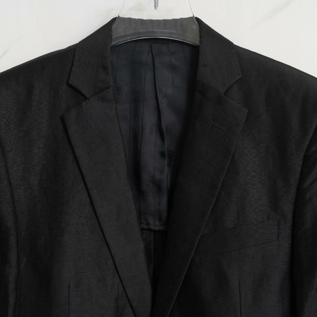 Versace Versace Men's Linen Suit Size US M / EU 48-50 / 2 - 2 Thumbnail