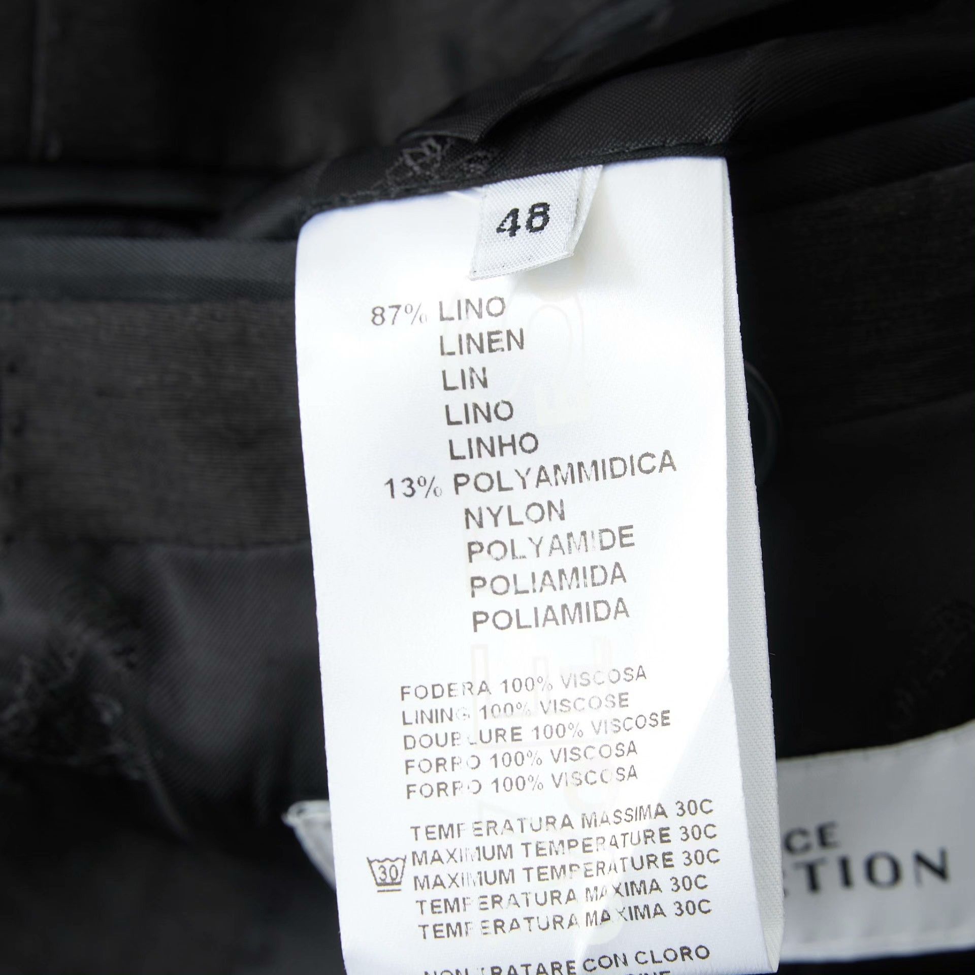 Versace Versace Men's Linen Suit Size US M / EU 48-50 / 2 - 7 Thumbnail