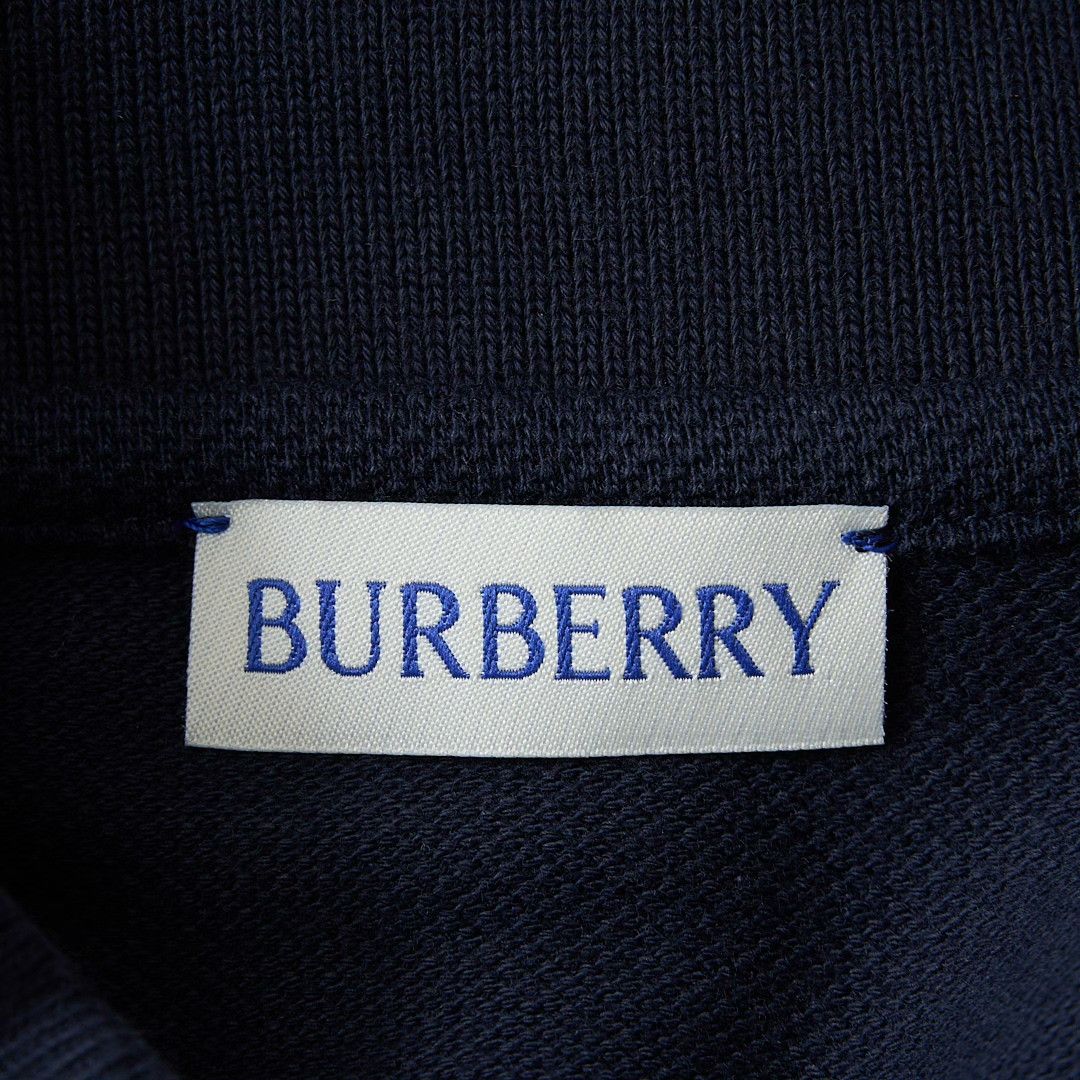 Burberry Burberry Men's Navy Logo Embroidered Polo Size US M / EU 48-50 / 2 - 7 Thumbnail