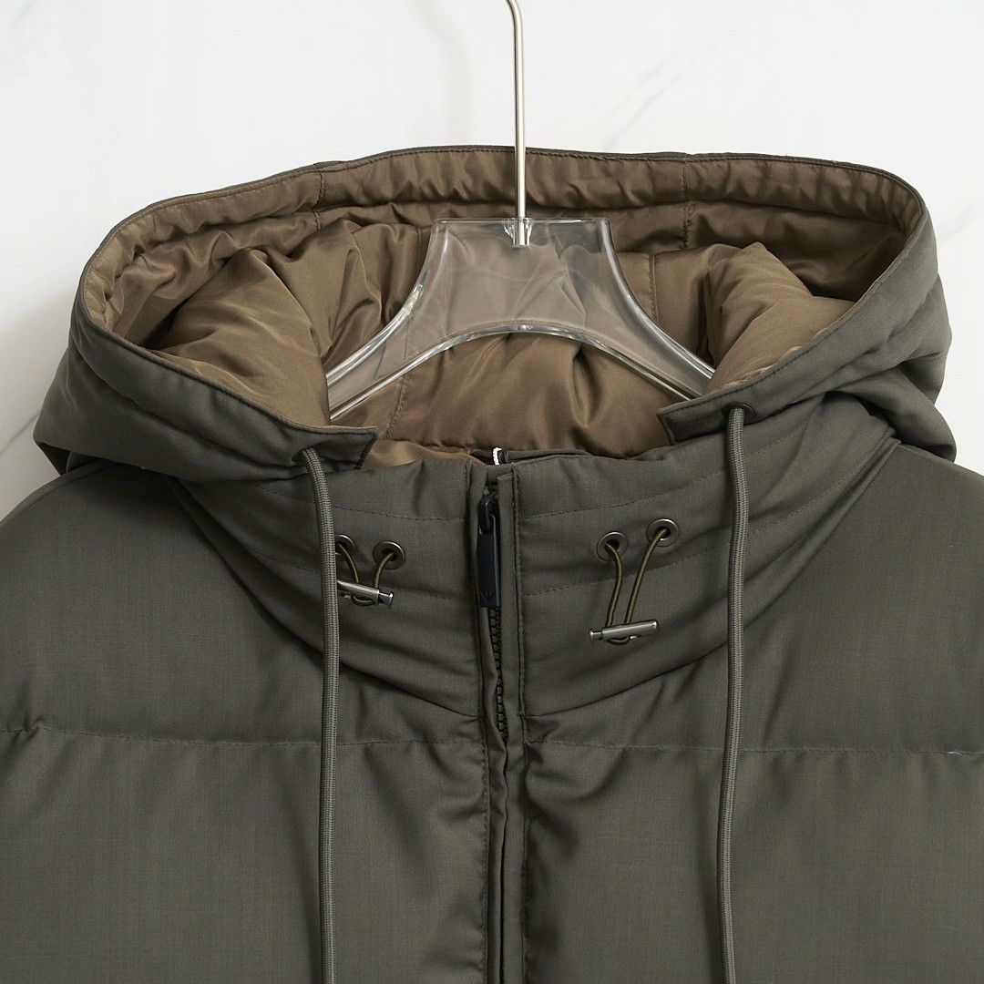 Emporio Armani Emporio Armani Men's Hooded Puffer Jacket Size US M / EU 48-50 / 2 - 2 Thumbnail
