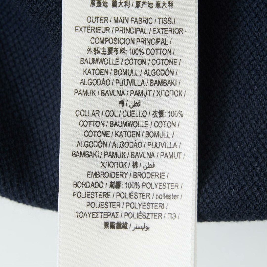 Burberry Burberry Men's Embroidered Navy Polo Shirt Size US S / EU 44-46 / 1 - 7 Thumbnail