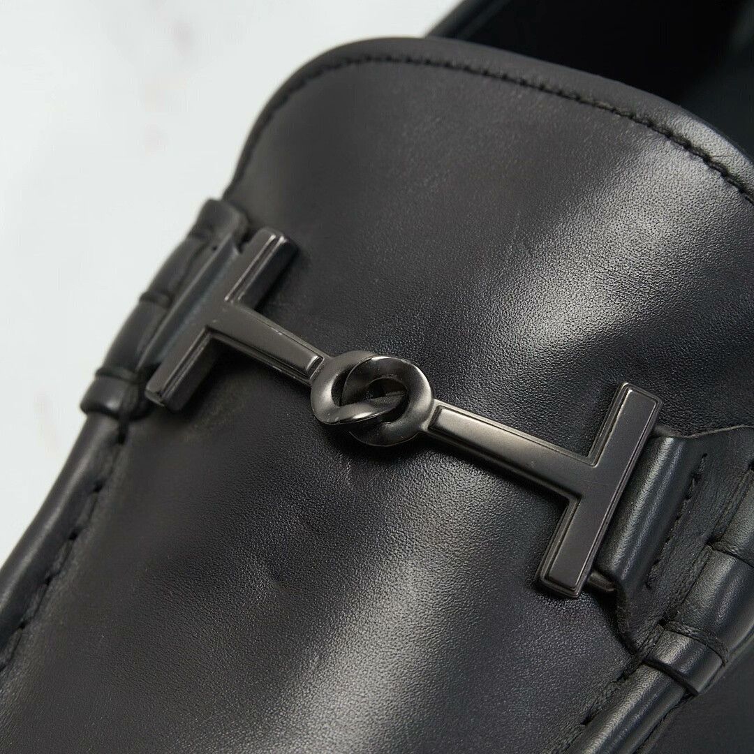 Tod's Tod's Double T Buckle Pleated Loafers Size US 8 / EU 41 - 5 Thumbnail