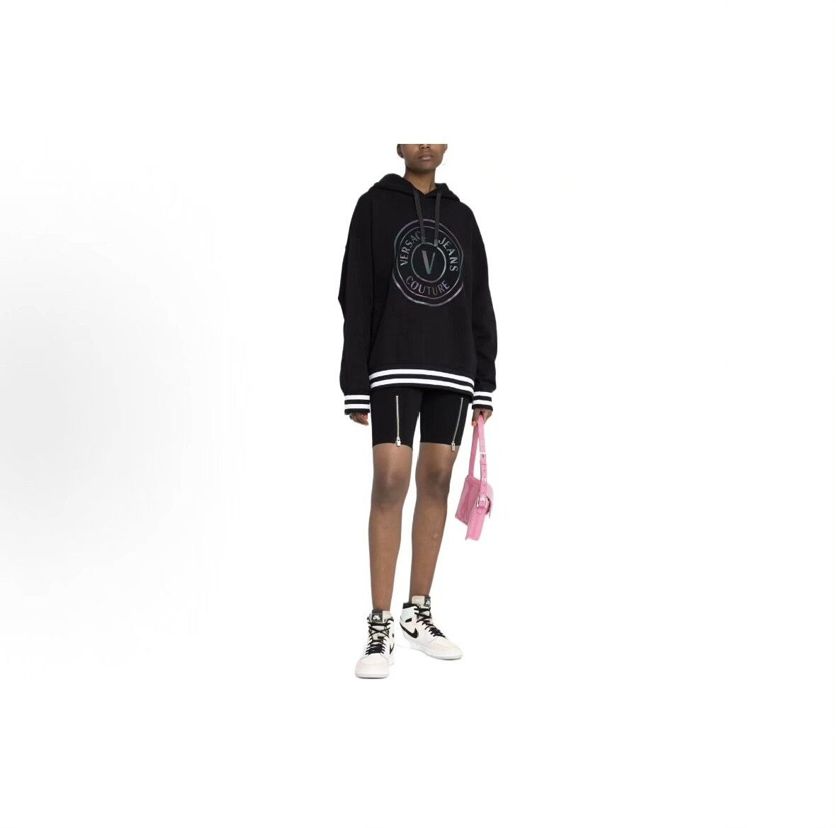 Versace Versace Unisex Letter Pattern Hoodie Size US M / EU 48-50 / 2 - 7 Thumbnail