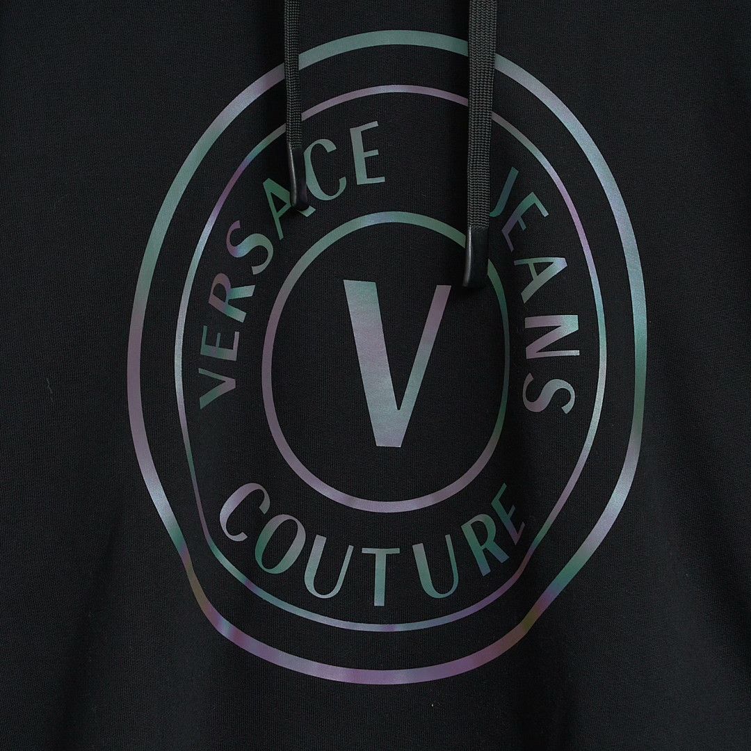 Versace Versace Unisex Letter Pattern Hoodie Size US M / EU 48-50 / 2 - 2 Thumbnail