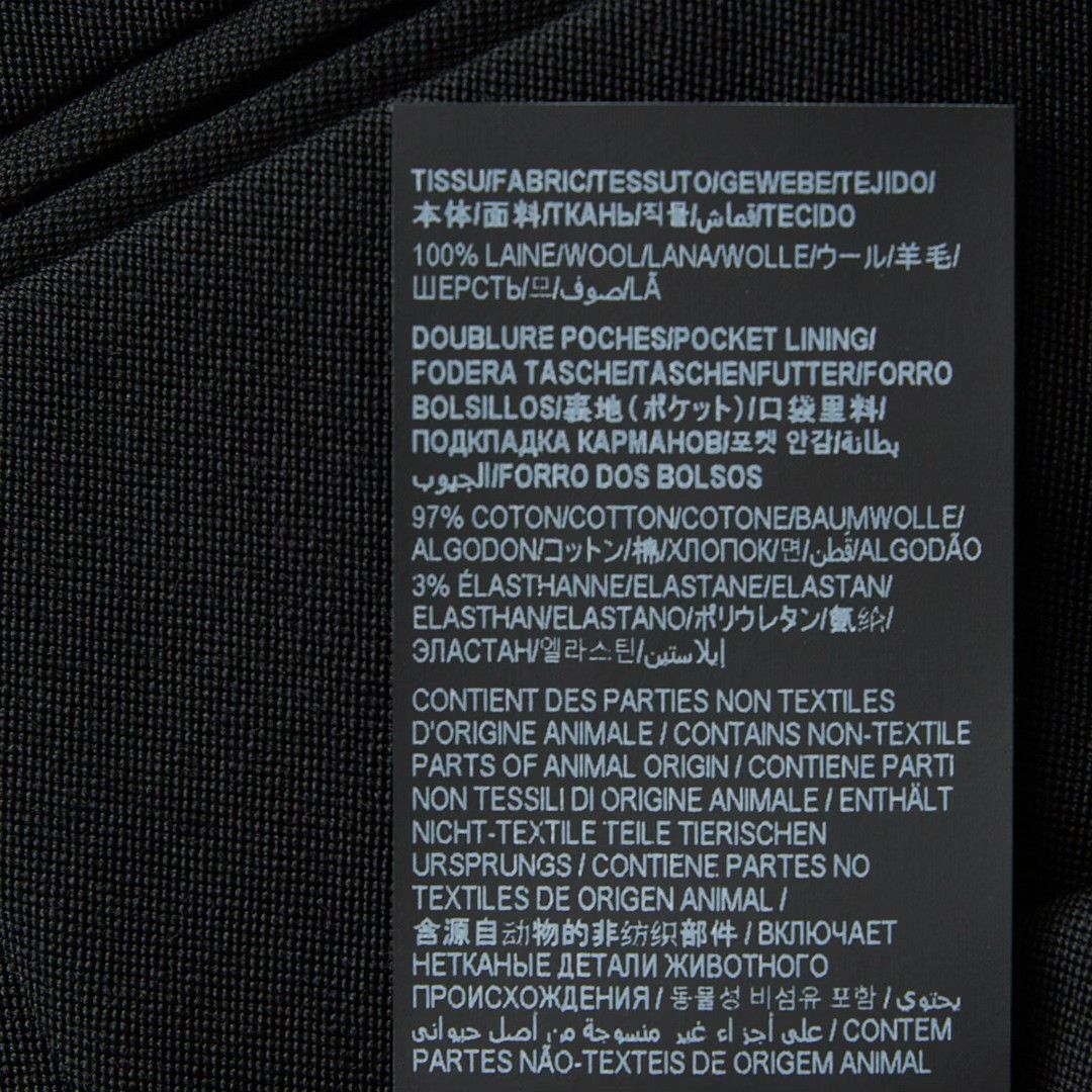 Saint Laurent Paris Saint Laurent Women's Pleated Straight Trousers Size 38" / US 16 / IT 52 - 7 Thumbnail