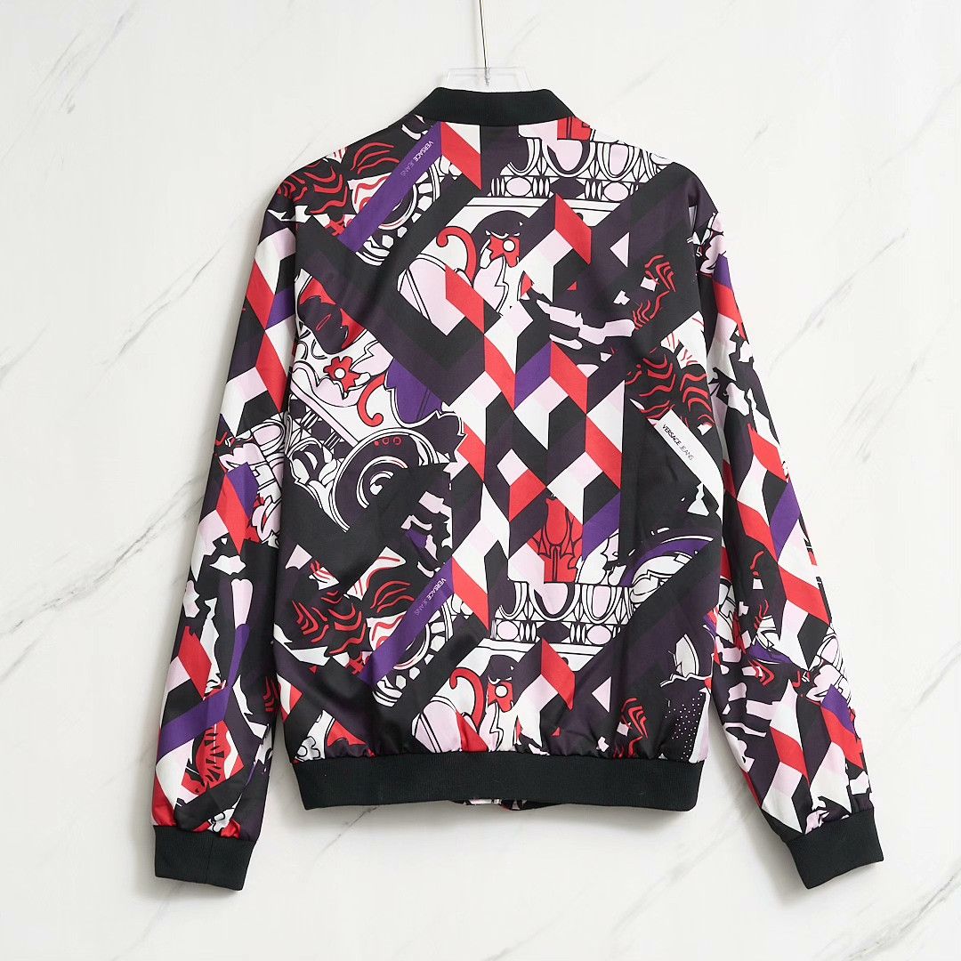 Versace Versace Men's Floral Print Jacket Size US M / EU 48-50 / 2 - 5 Thumbnail