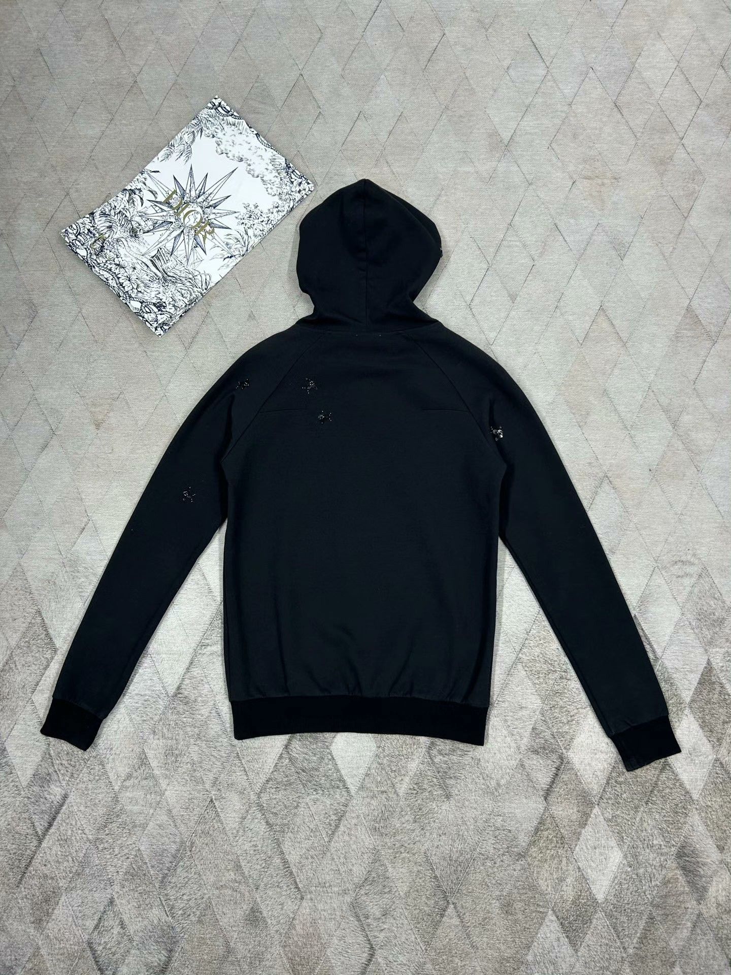 Dior Dior 3D Bee Black Hoodie XS Size US XS / EU 42 / 0 - 2 Thumbnail